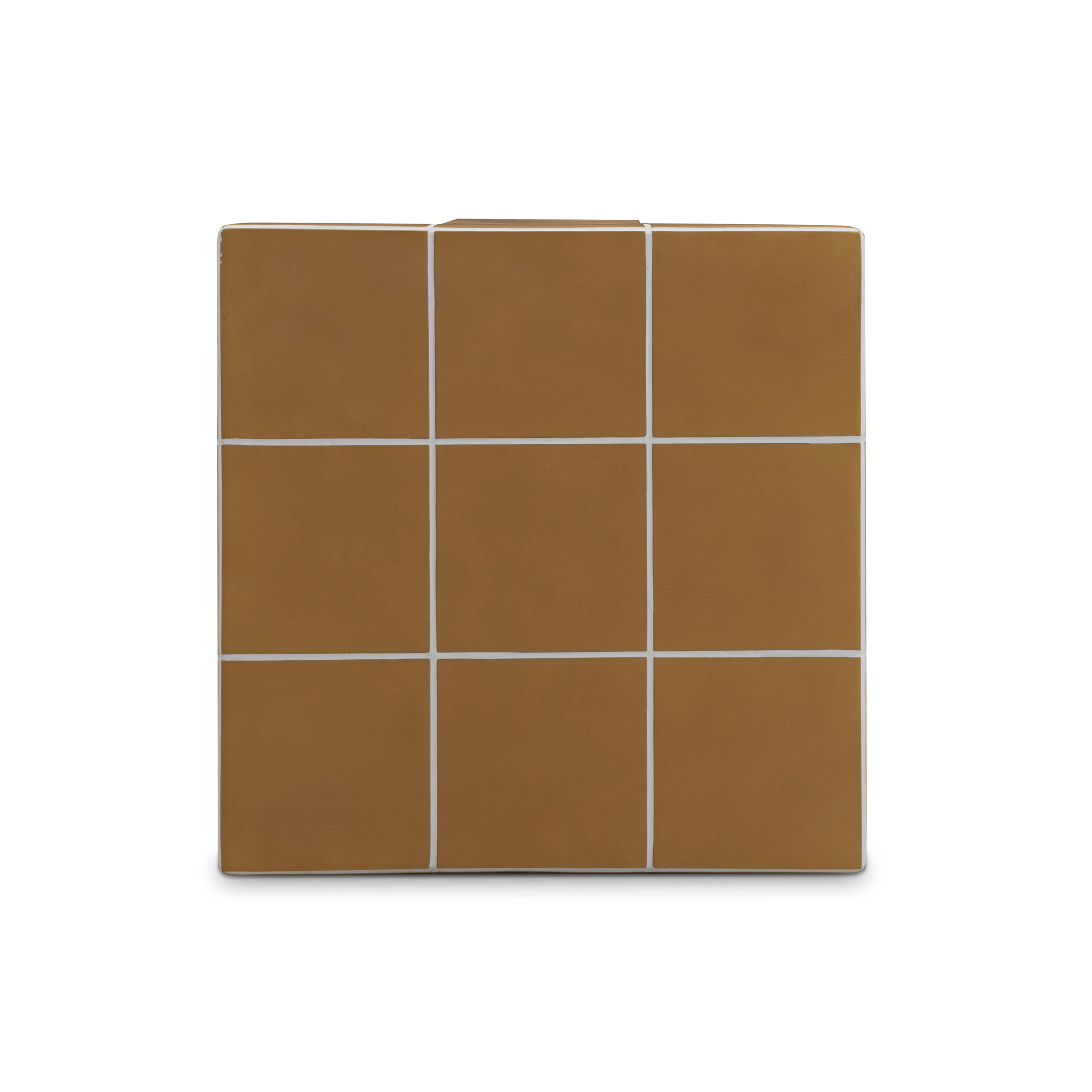 Alma Tile Concrete Indoor/Outdoor Side Table