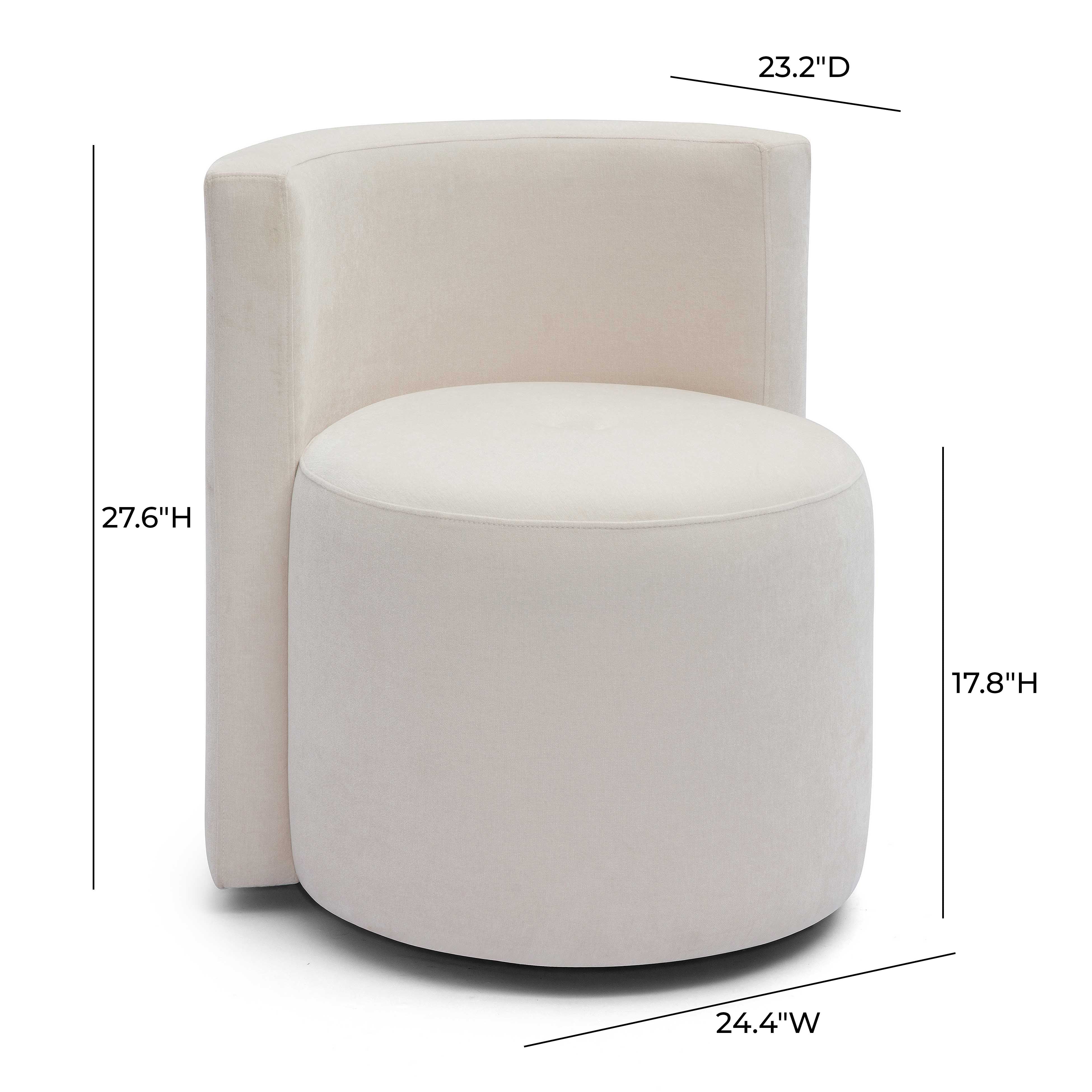 Alyssa Rolling Desk Chair