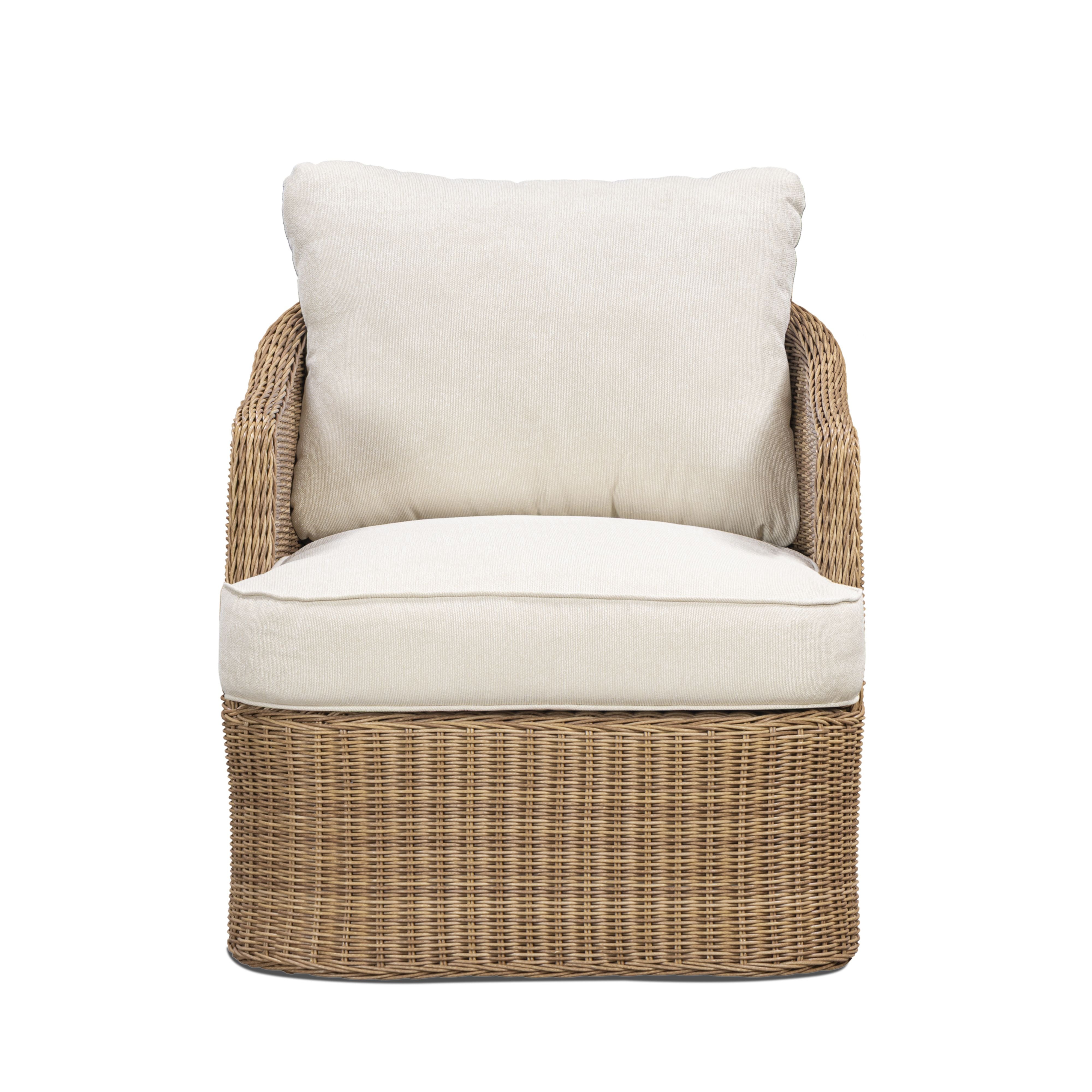 Axel Boucle Outdoor Accent Chair