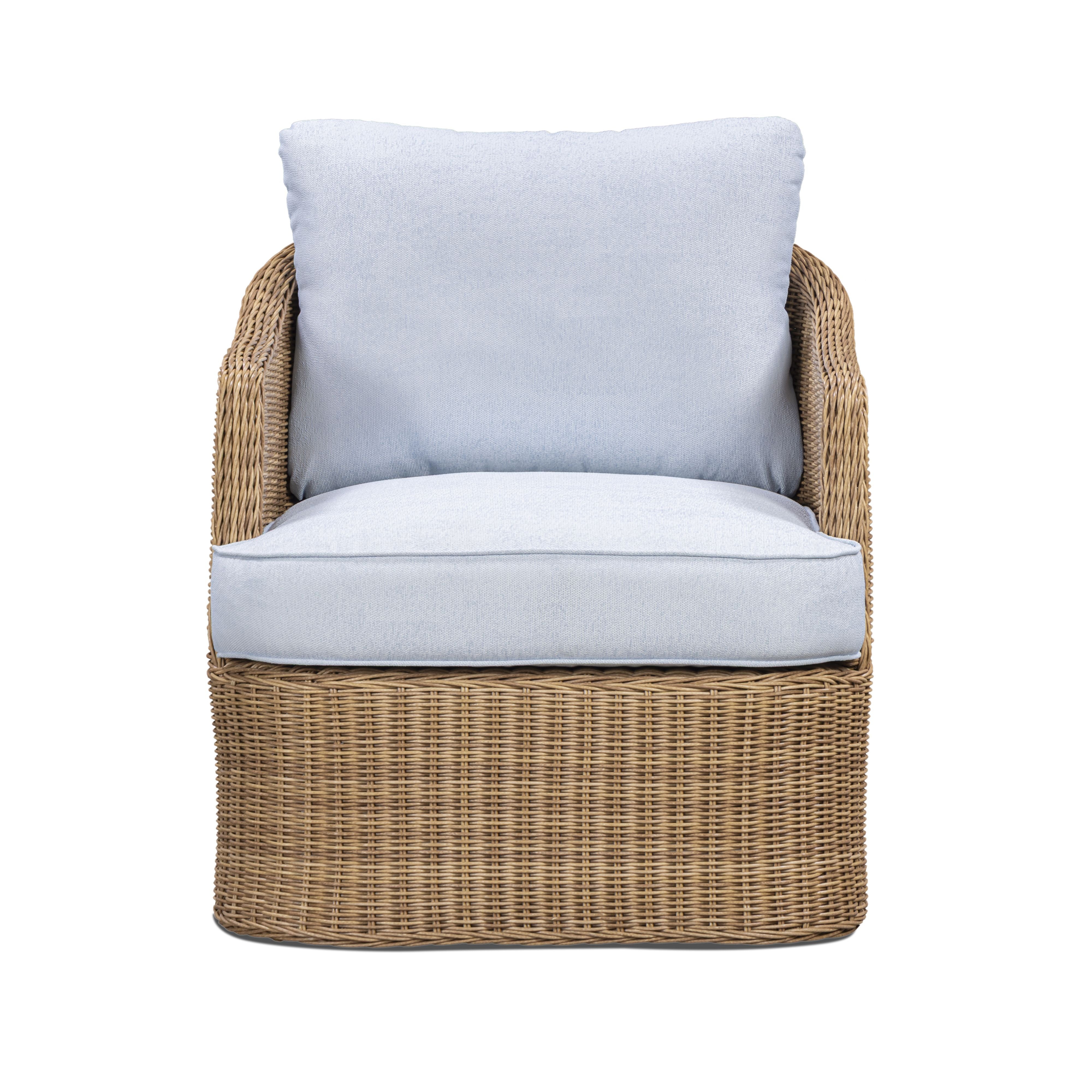 Axel Boucle Outdoor Accent Chair