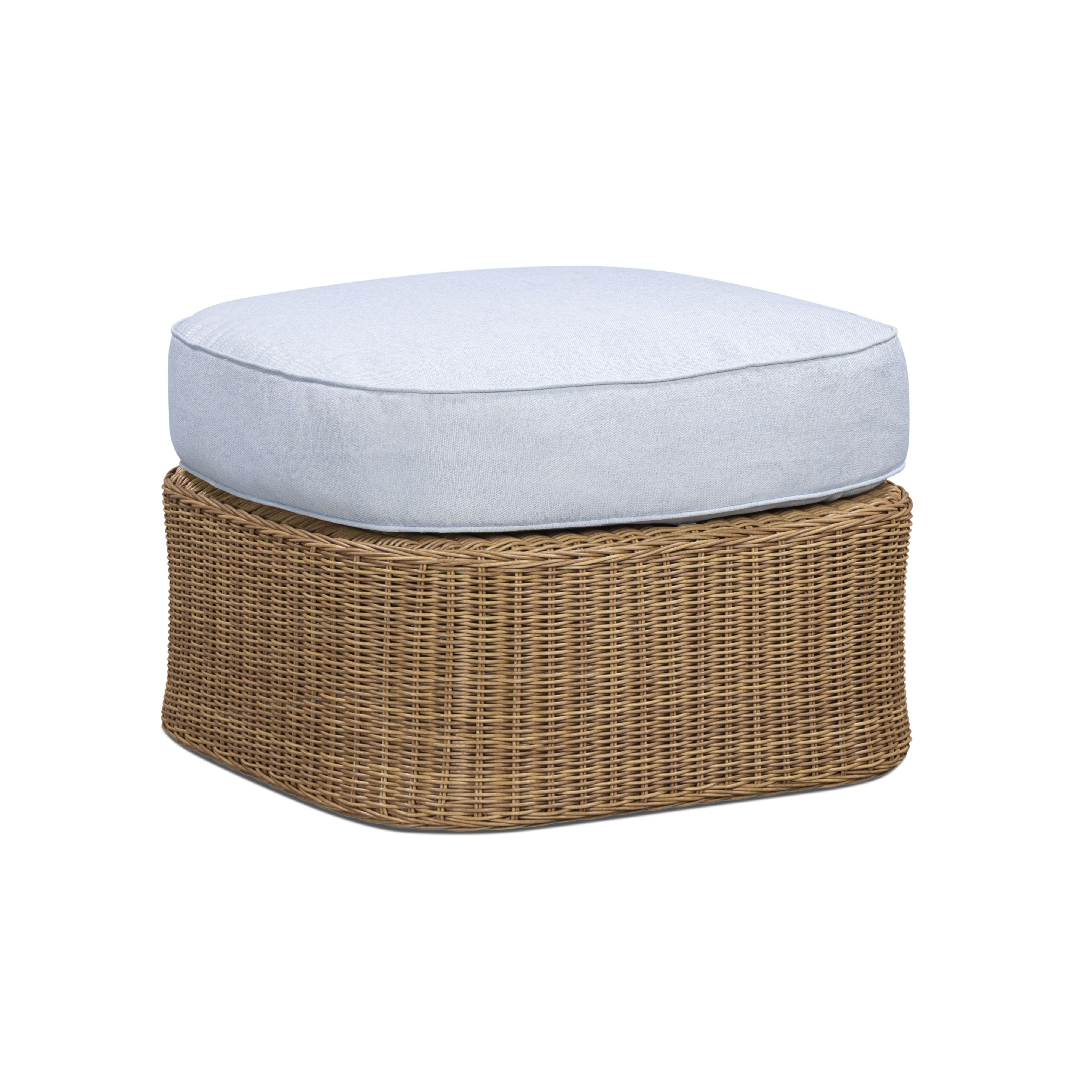 Axel Boucle Outdoor Ottoman
