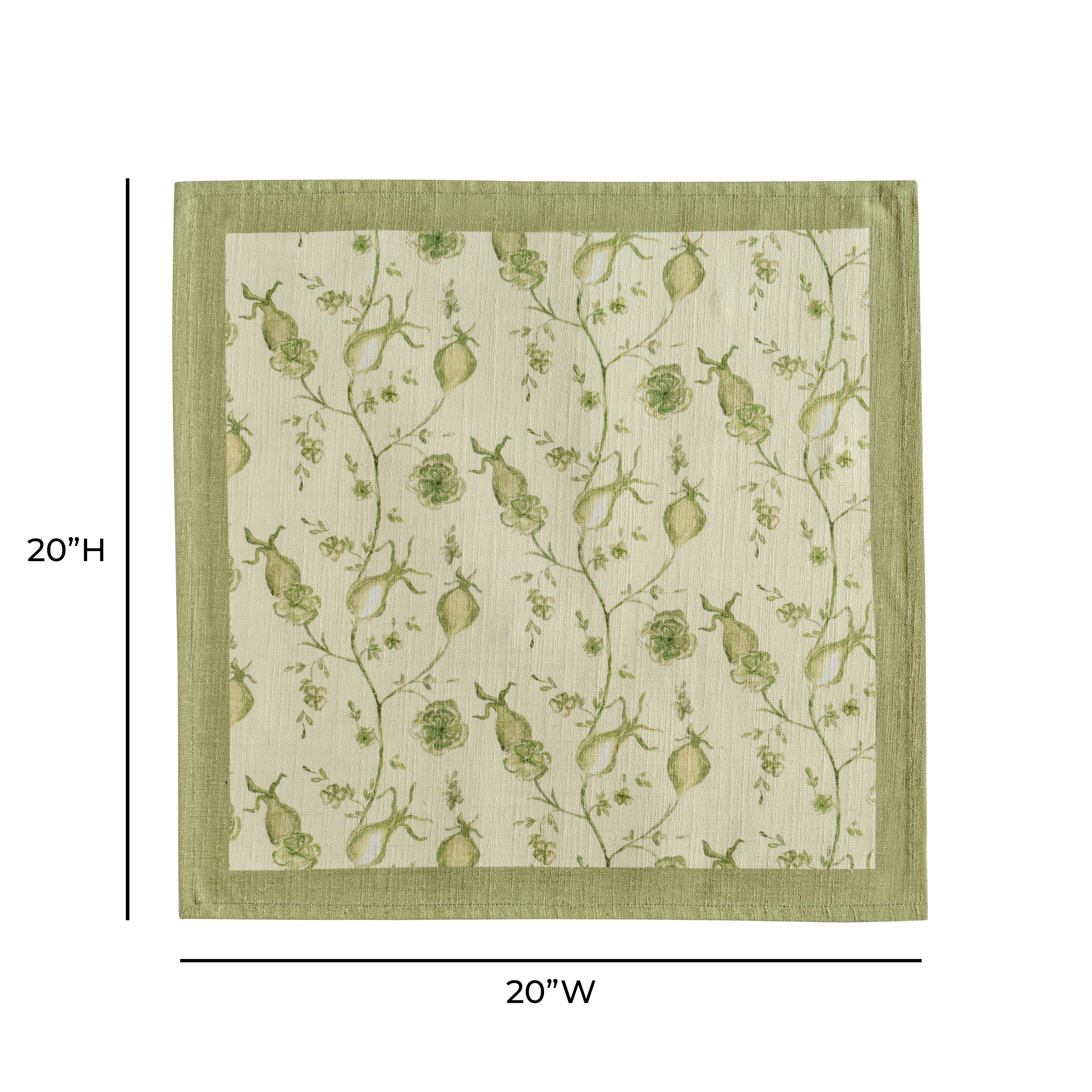 Dolce Natural Cotton Napkin - Set of 4