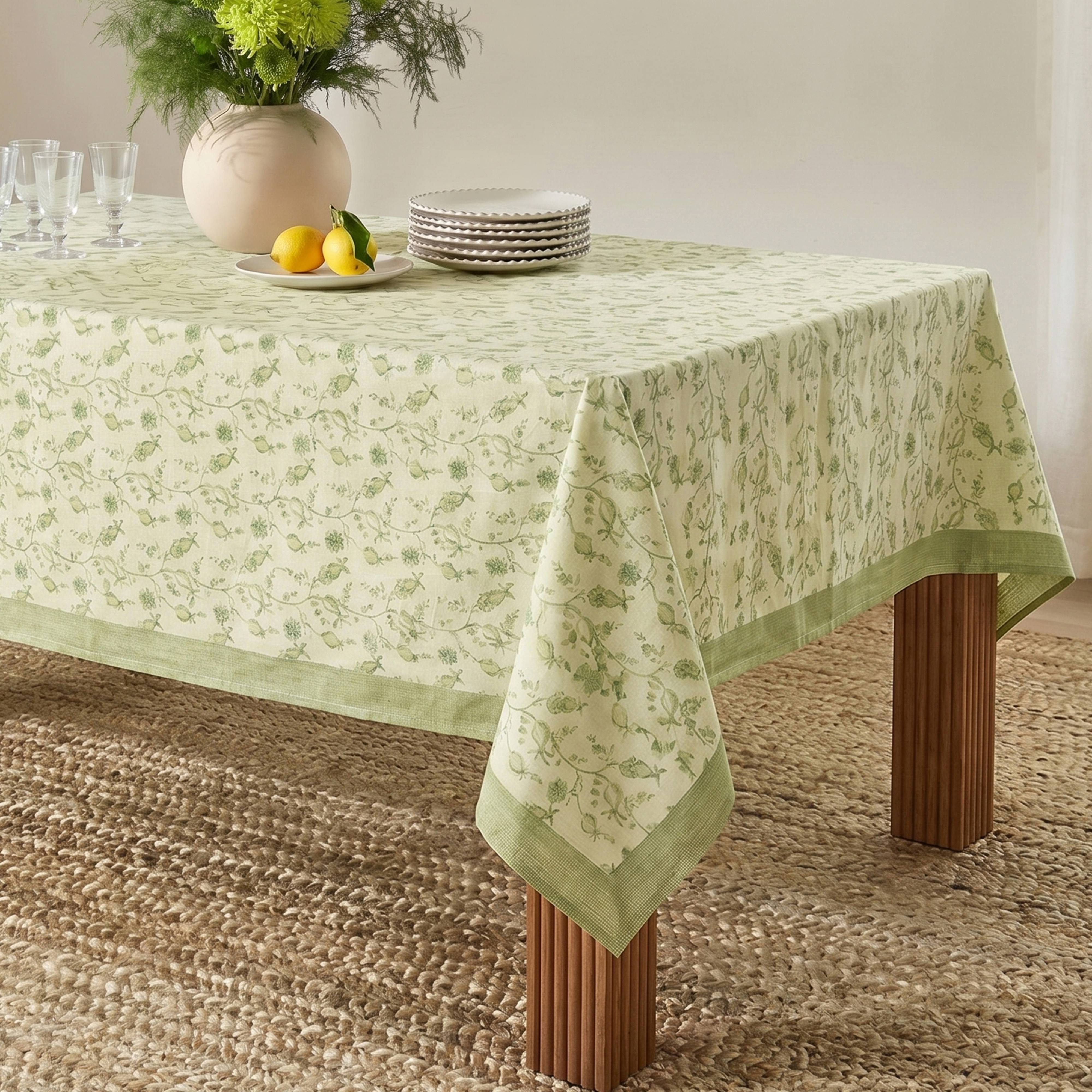 Dolce Natural Cotton Table Cloth