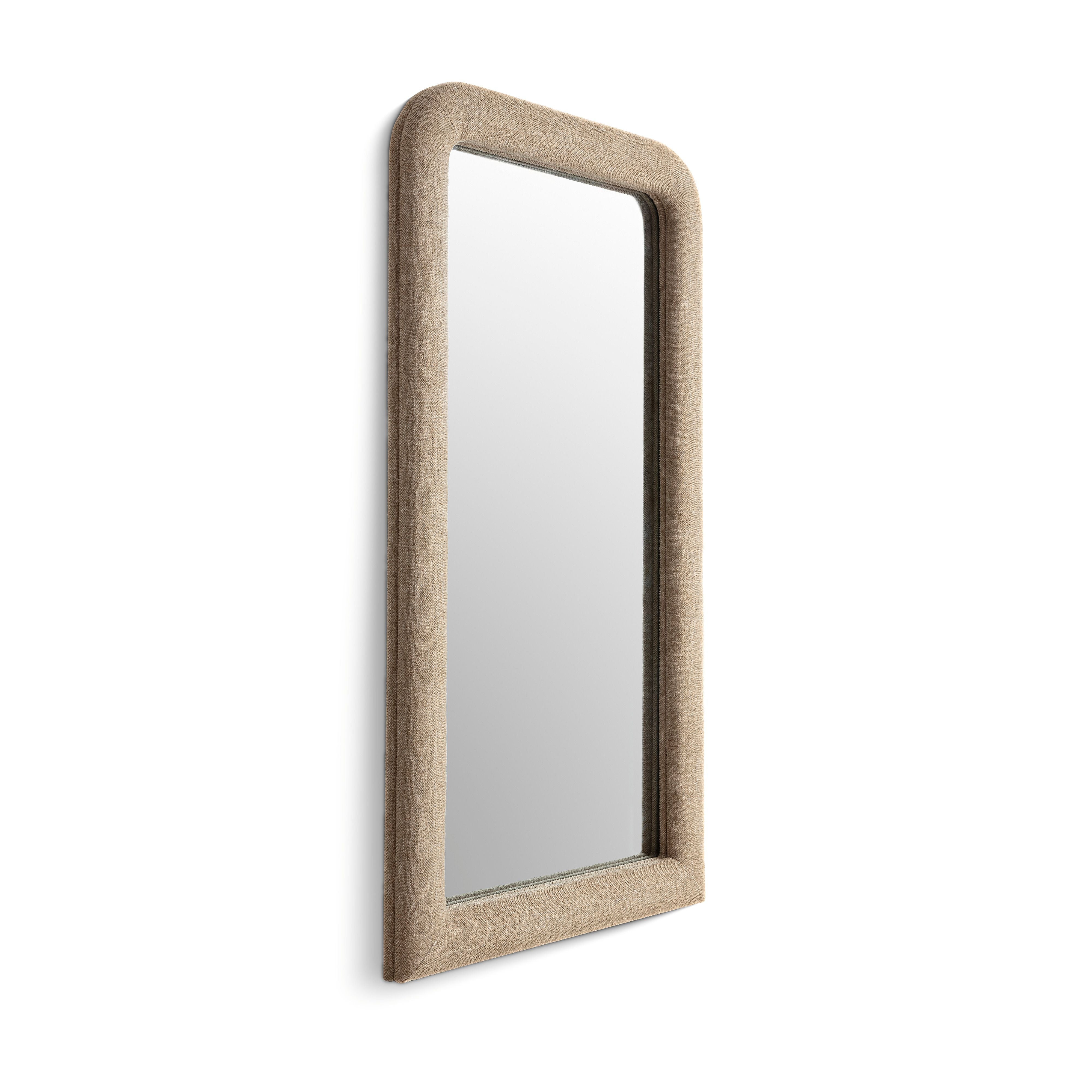 Heidi 43"X78" Upholstered Oversized Floor Mirror