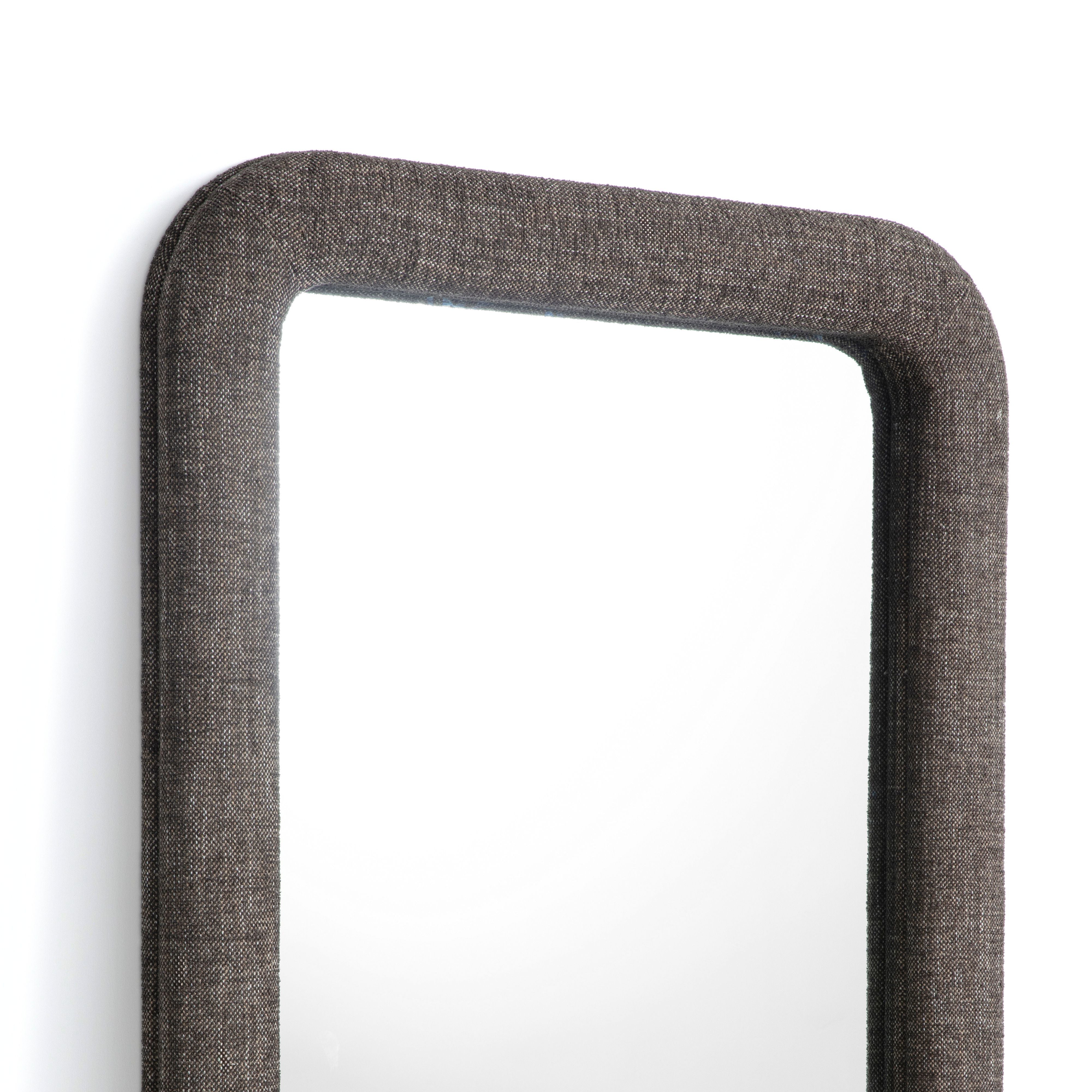 Heidi 43"X78" Upholstered Oversized Floor Mirror
