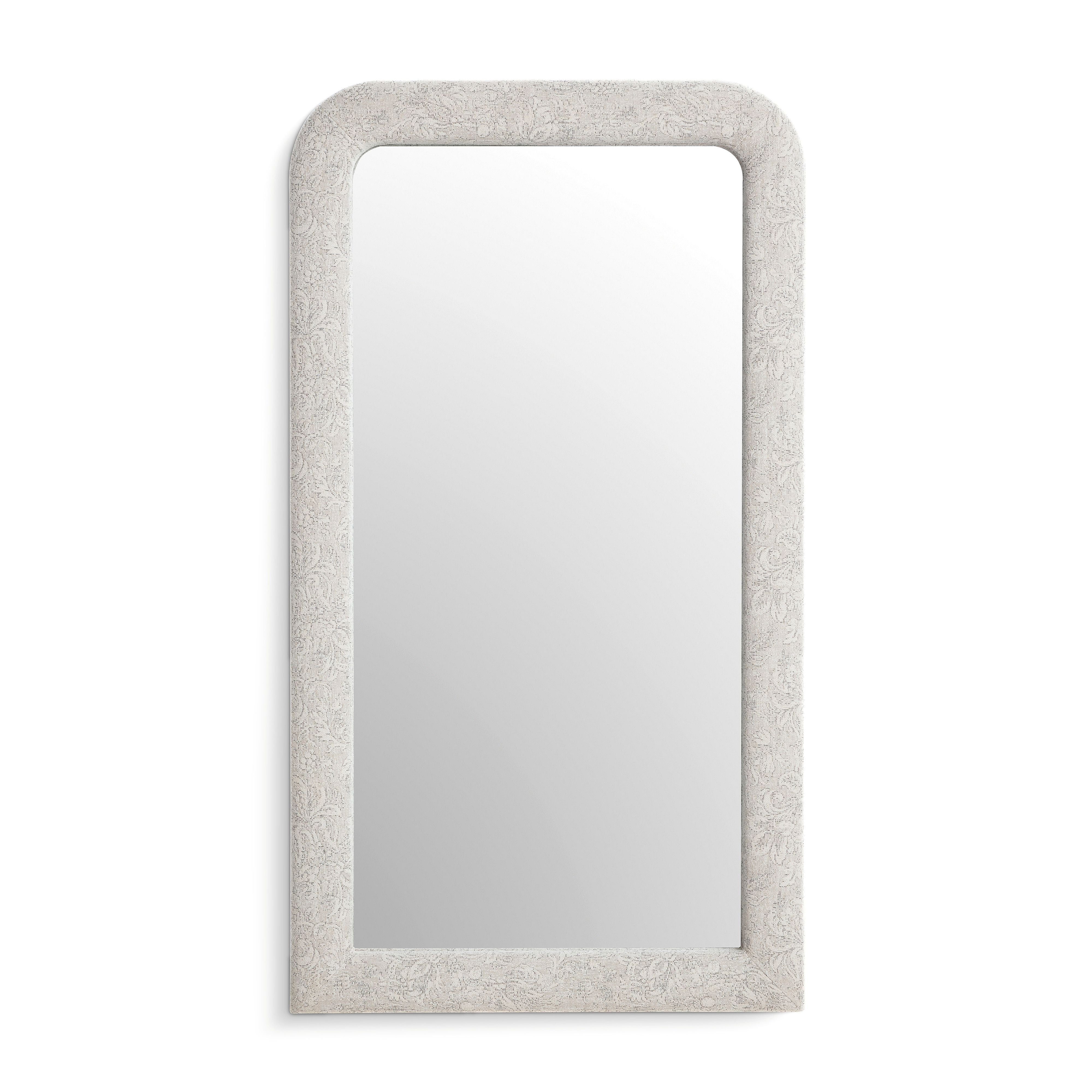 Heidi 43"X78" Upholstered Oversized Floor Mirror