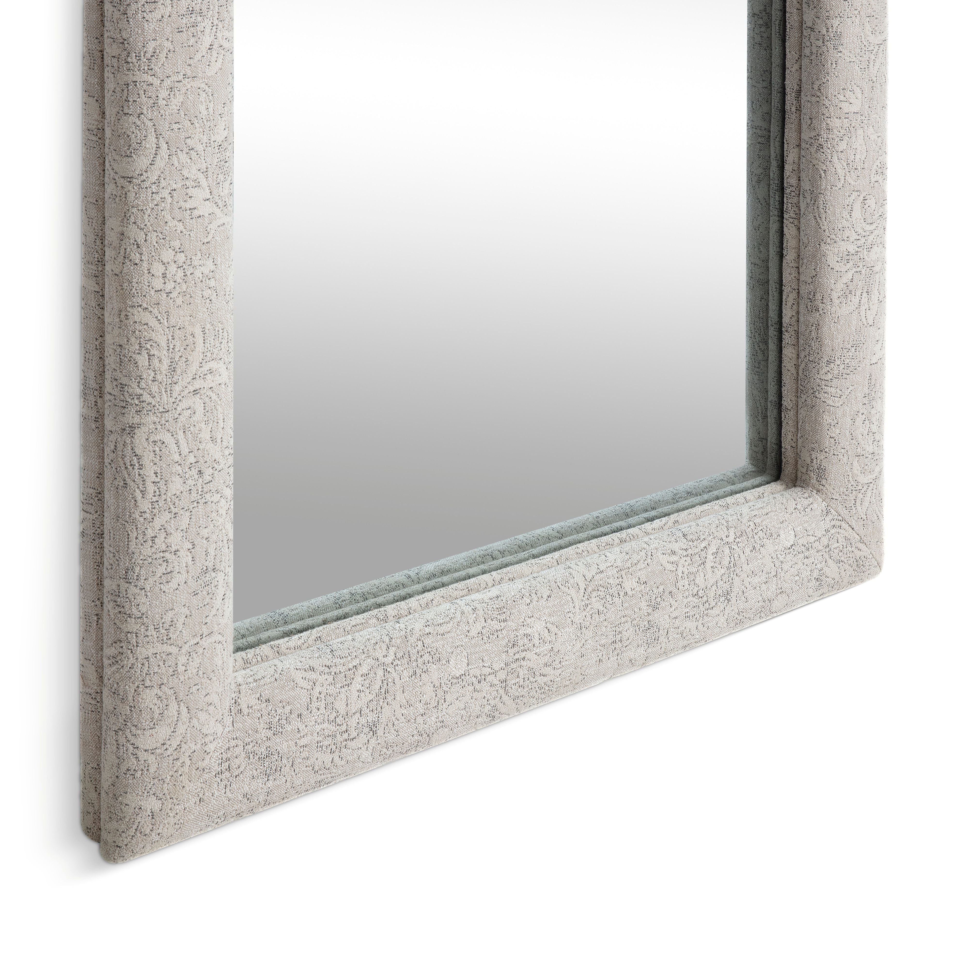 Heidi 43"X78" Upholstered Oversized Floor Mirror