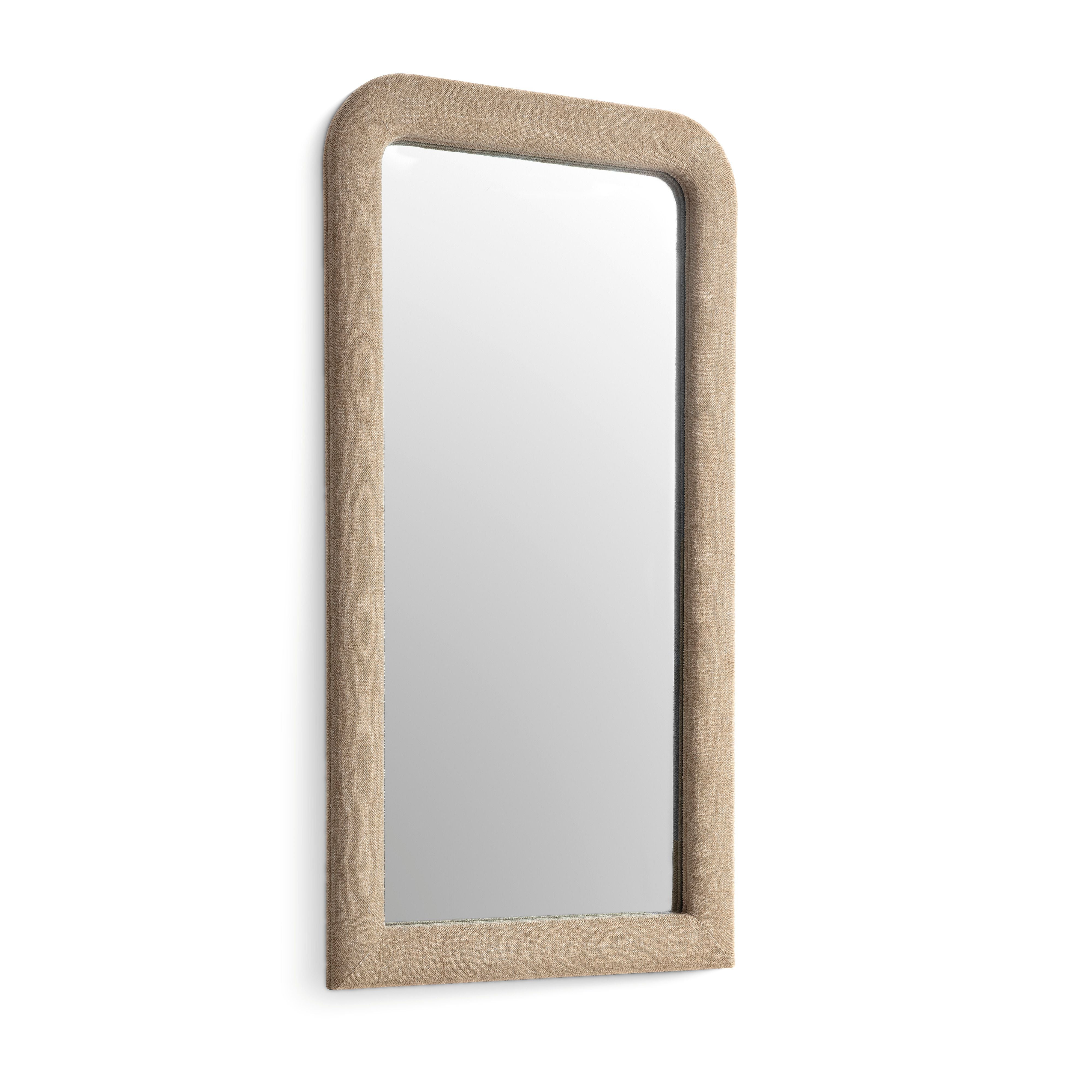 Heidi 43"X78" Upholstered Oversized Floor Mirror