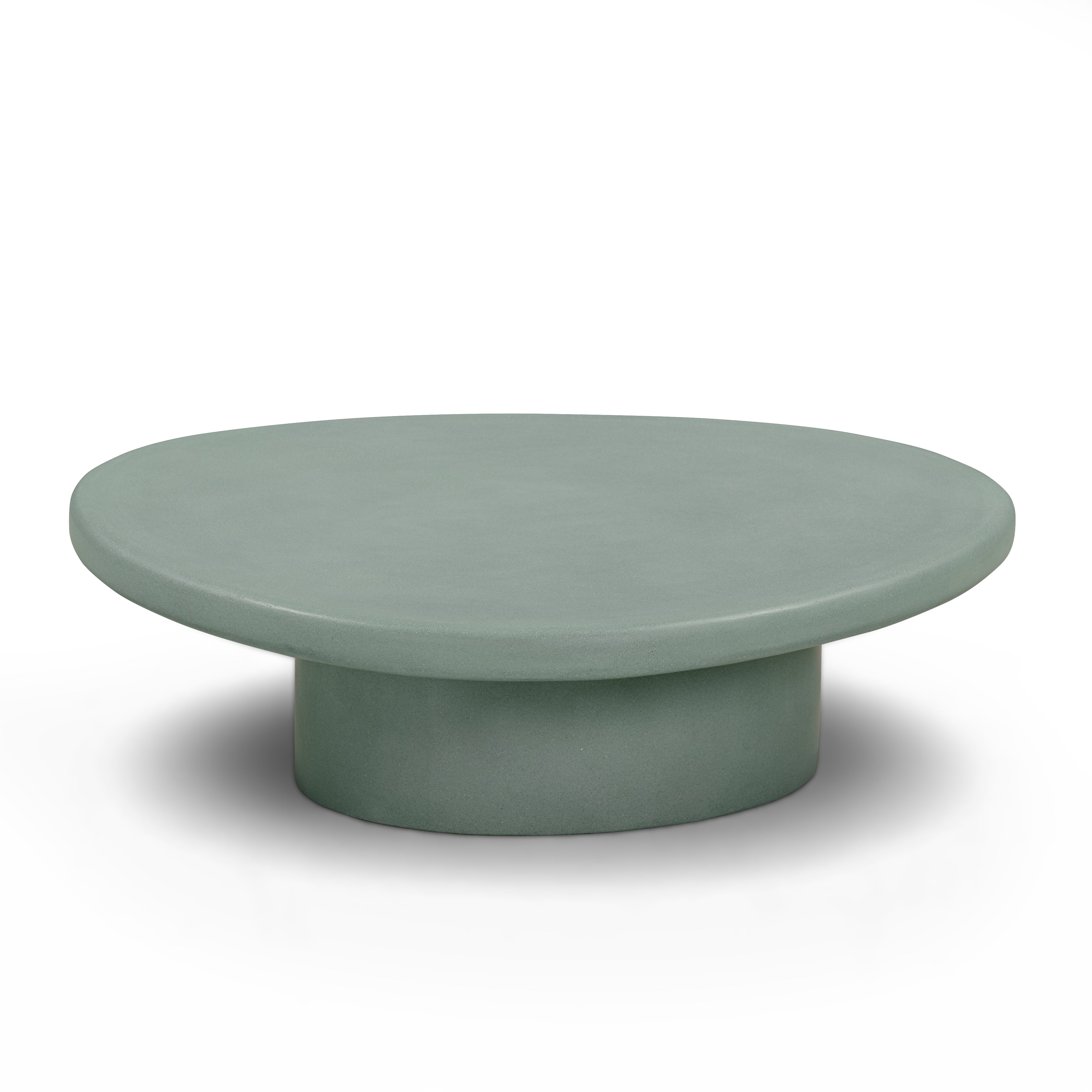 Jade Concrete Indoor/Outdoor Coffee Table (28"-34")