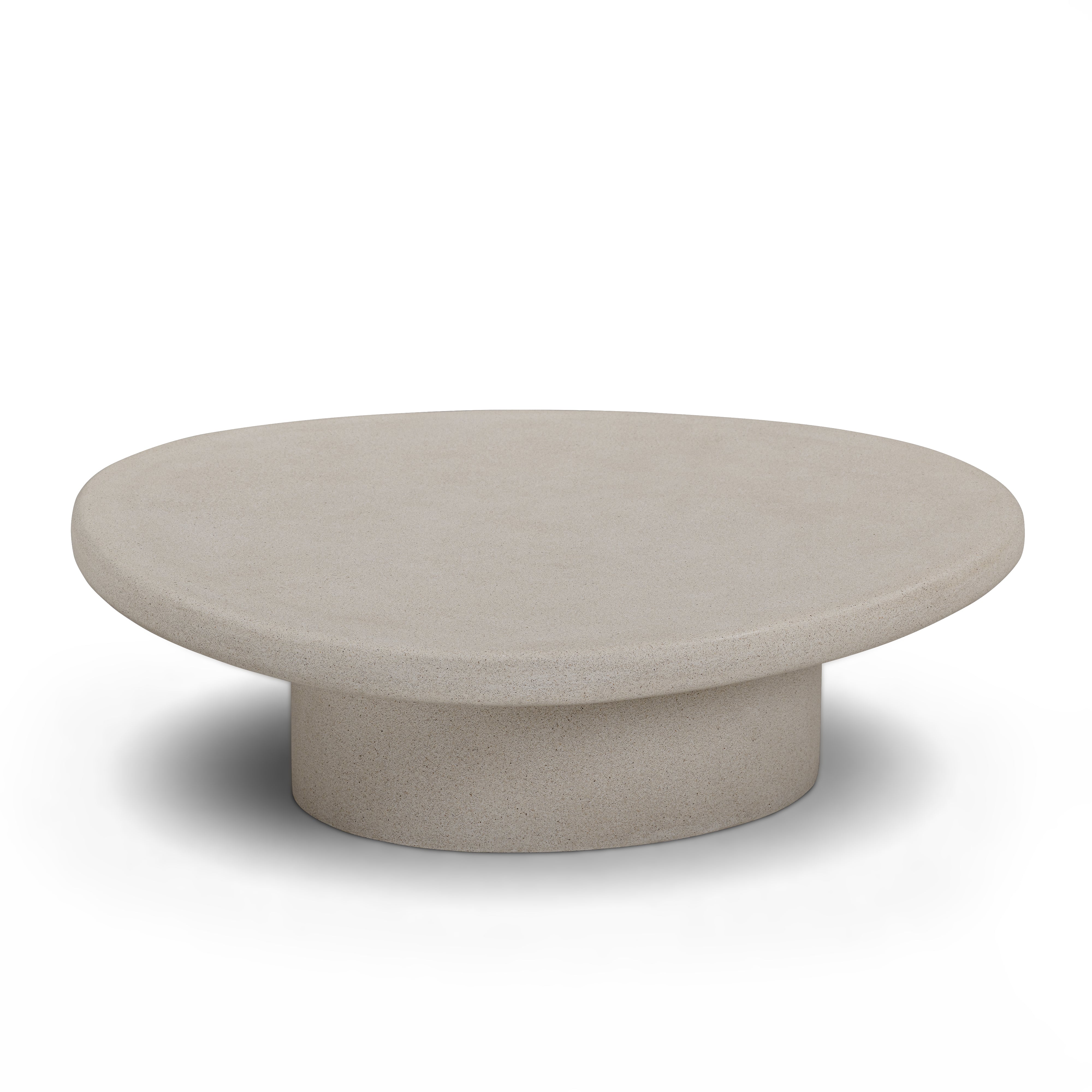 Jade Concrete Indoor/Outdoor Coffee Table (28"-34")