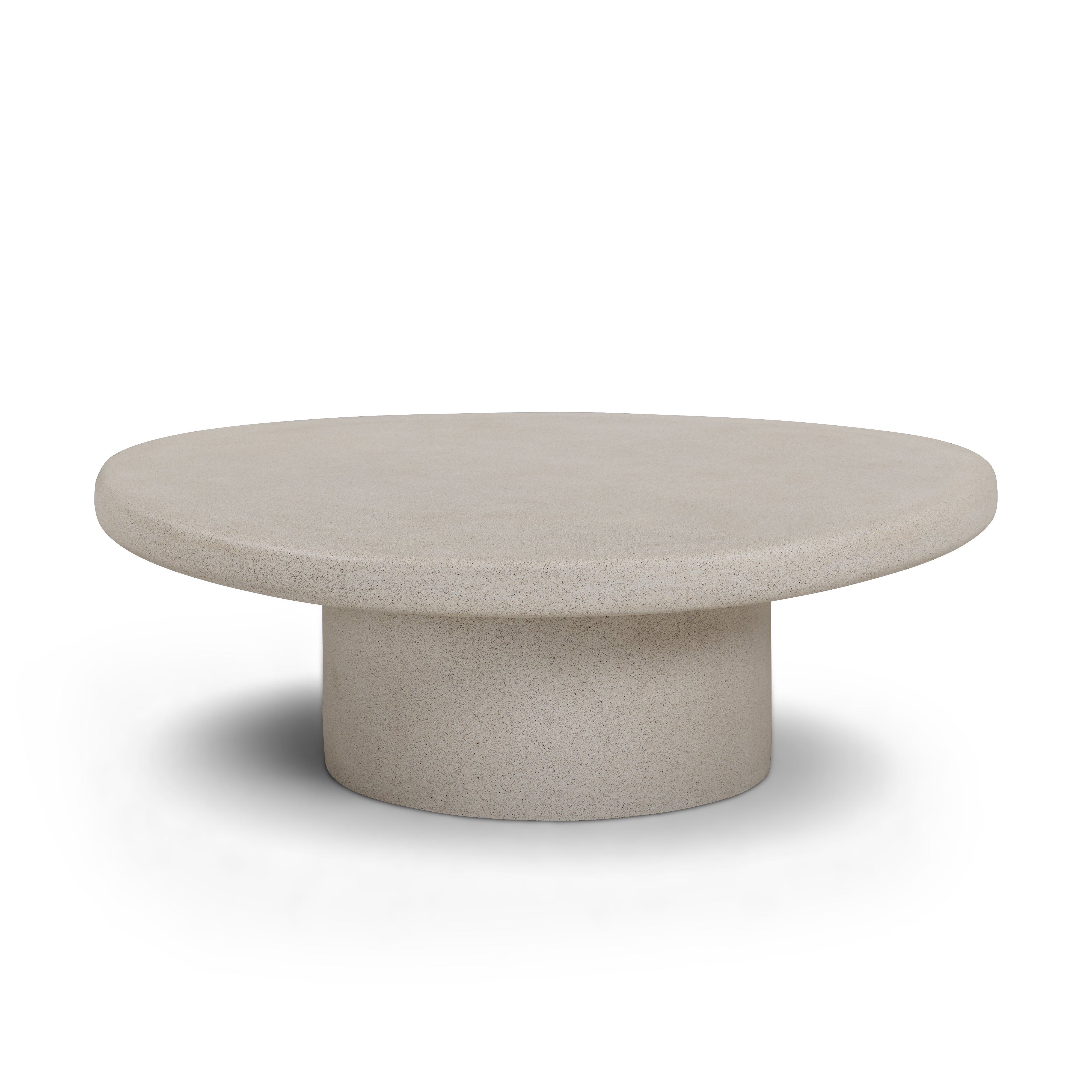 Jade Concrete Indoor/Outdoor Coffee Table (28"-34")