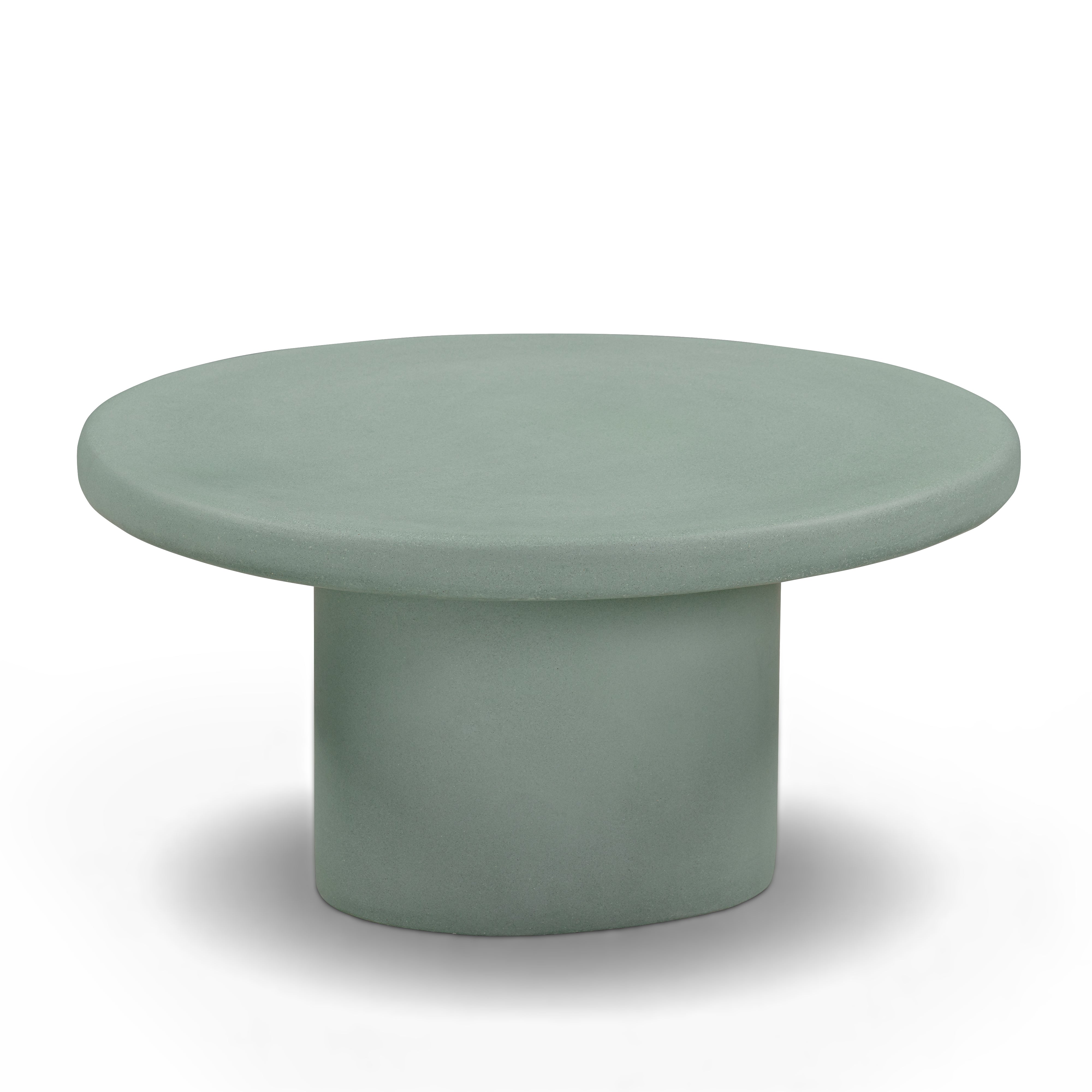 Jade Concrete Indoor/Outdoor Coffee Table (28"-34")
