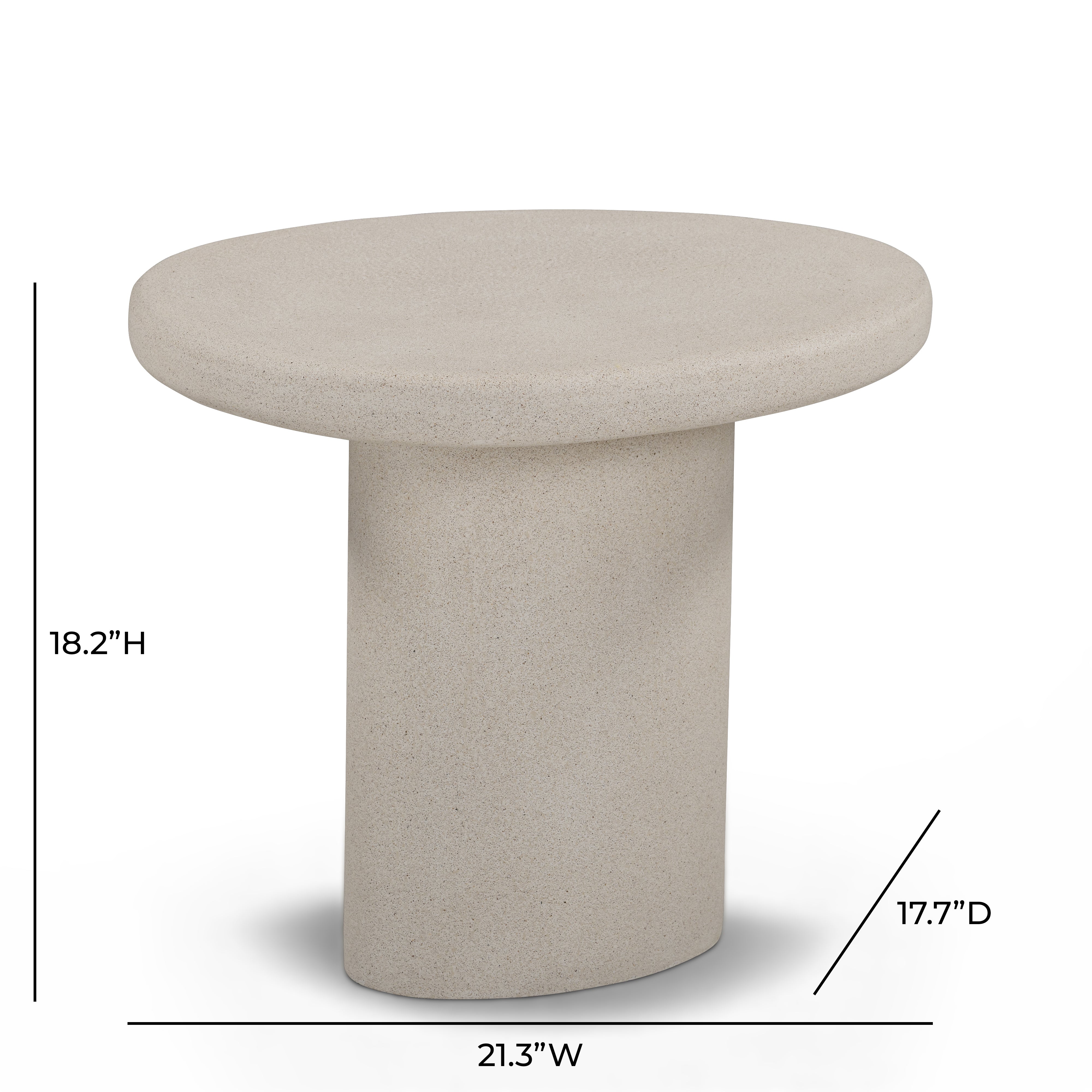 Jade Concrete Indoor/Outdoor Side Table