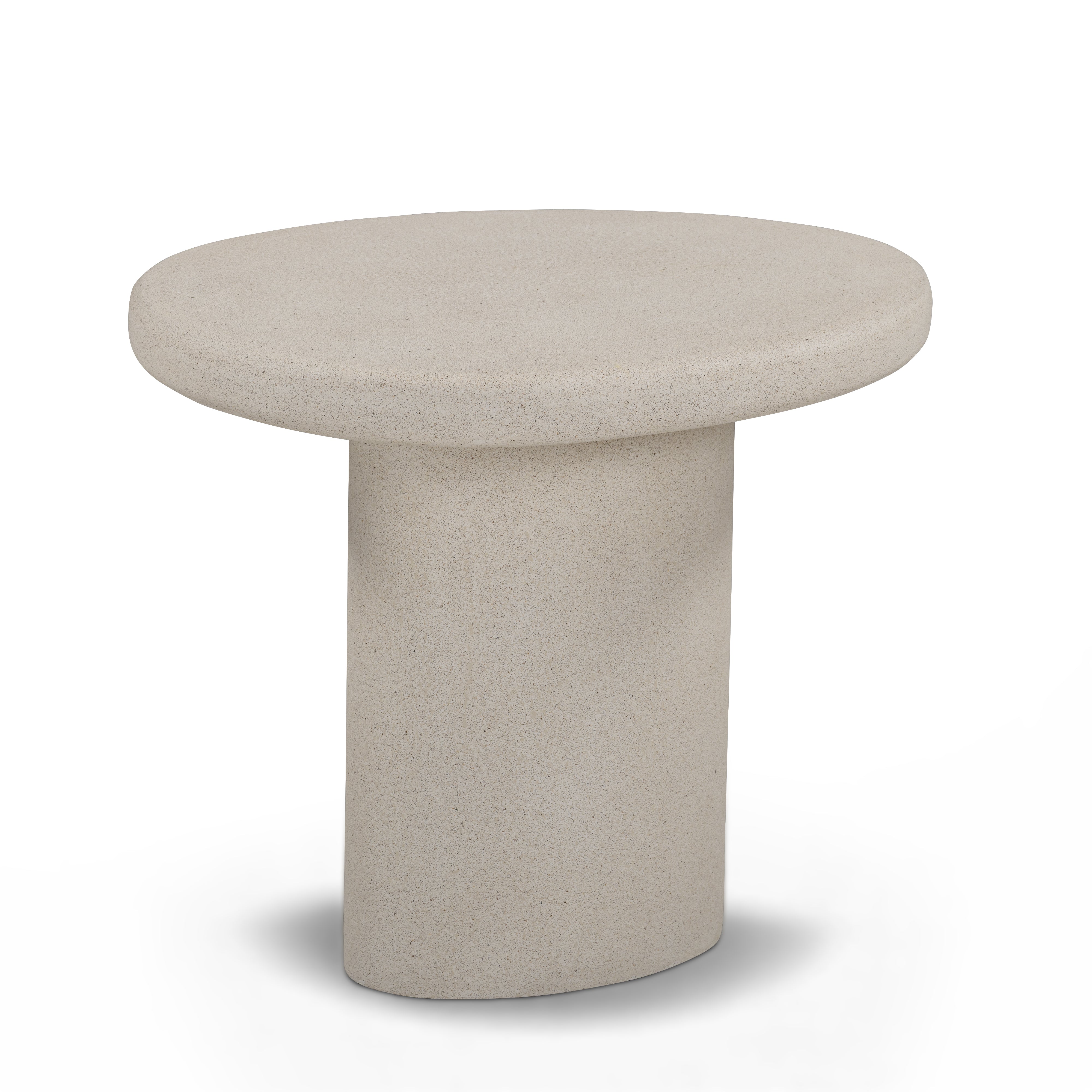 Jade Concrete Indoor/Outdoor Side Table