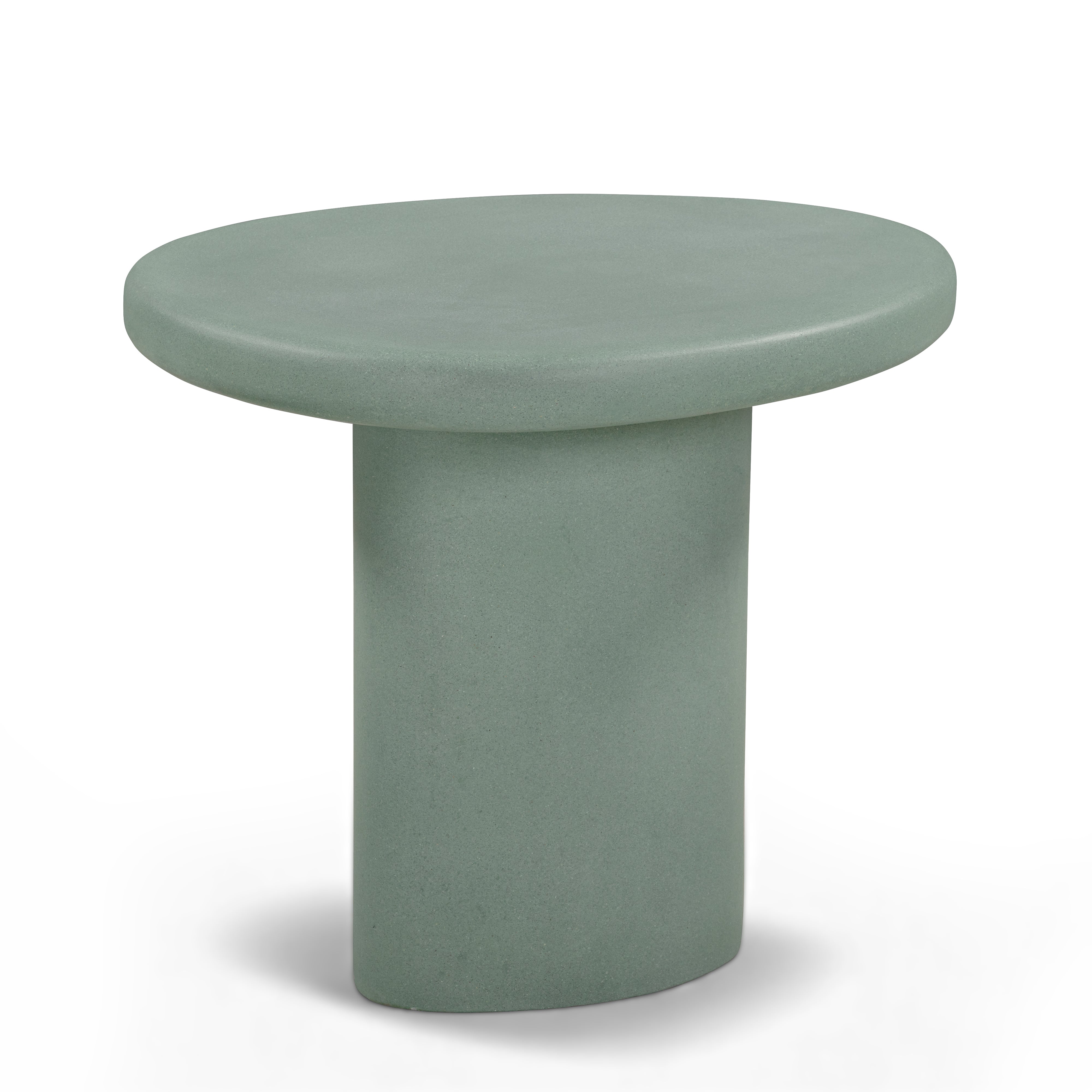 Jade Concrete Indoor/Outdoor Side Table