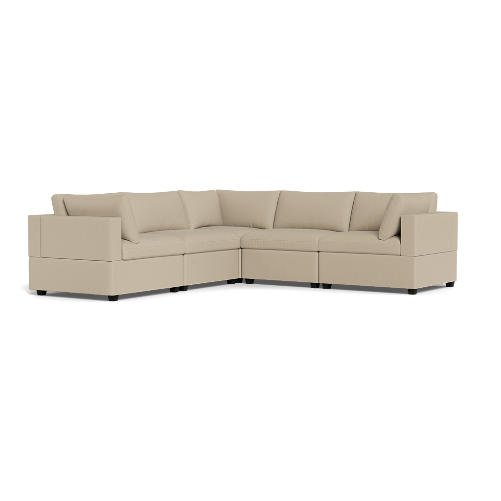 Kova Box Cushion Corner Sectional