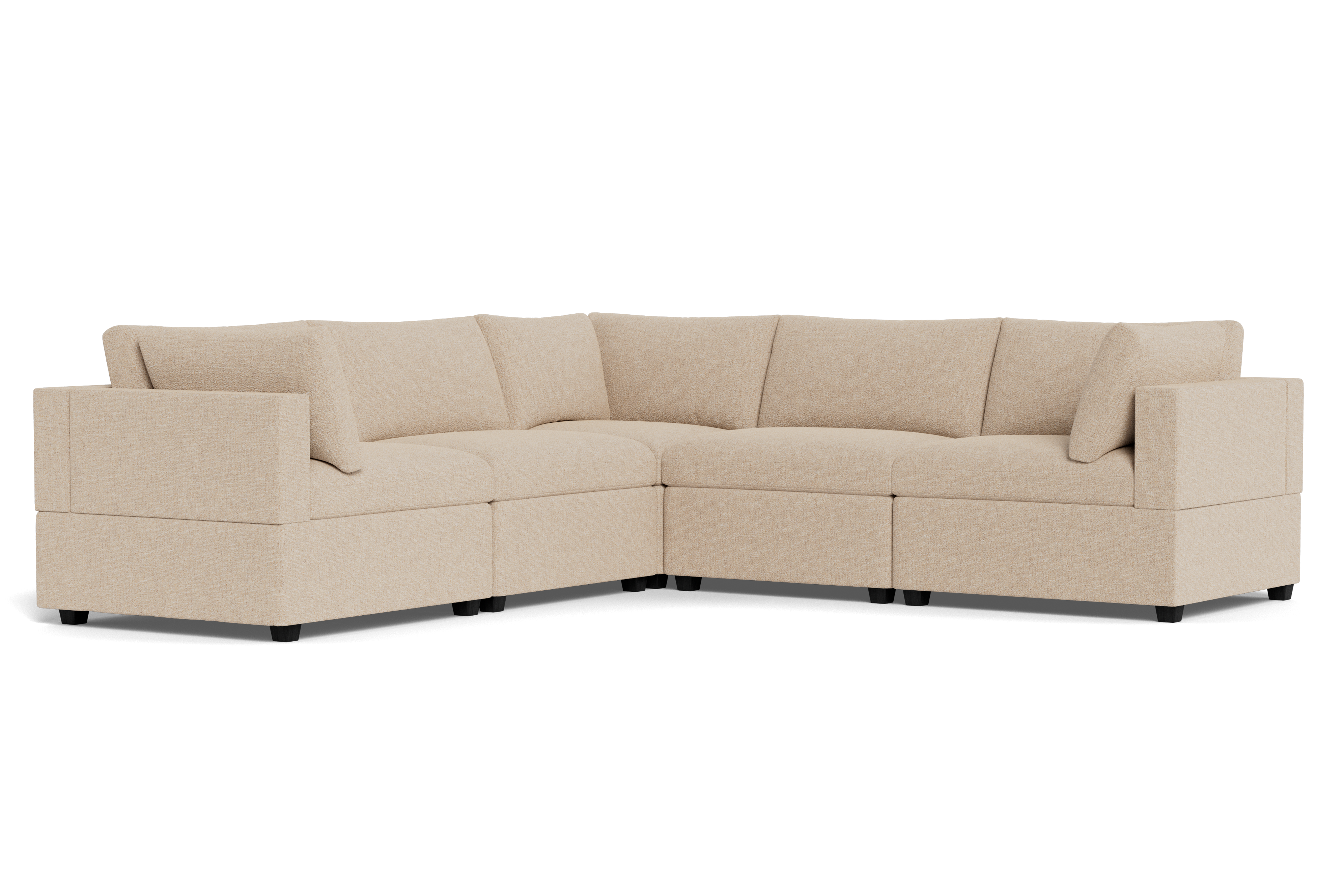 Kova Box Cushion Corner Sectional