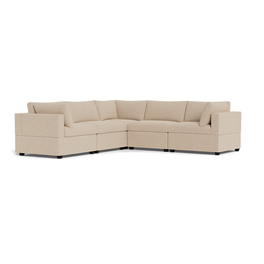 Kova Box Cushion Corner Sectional