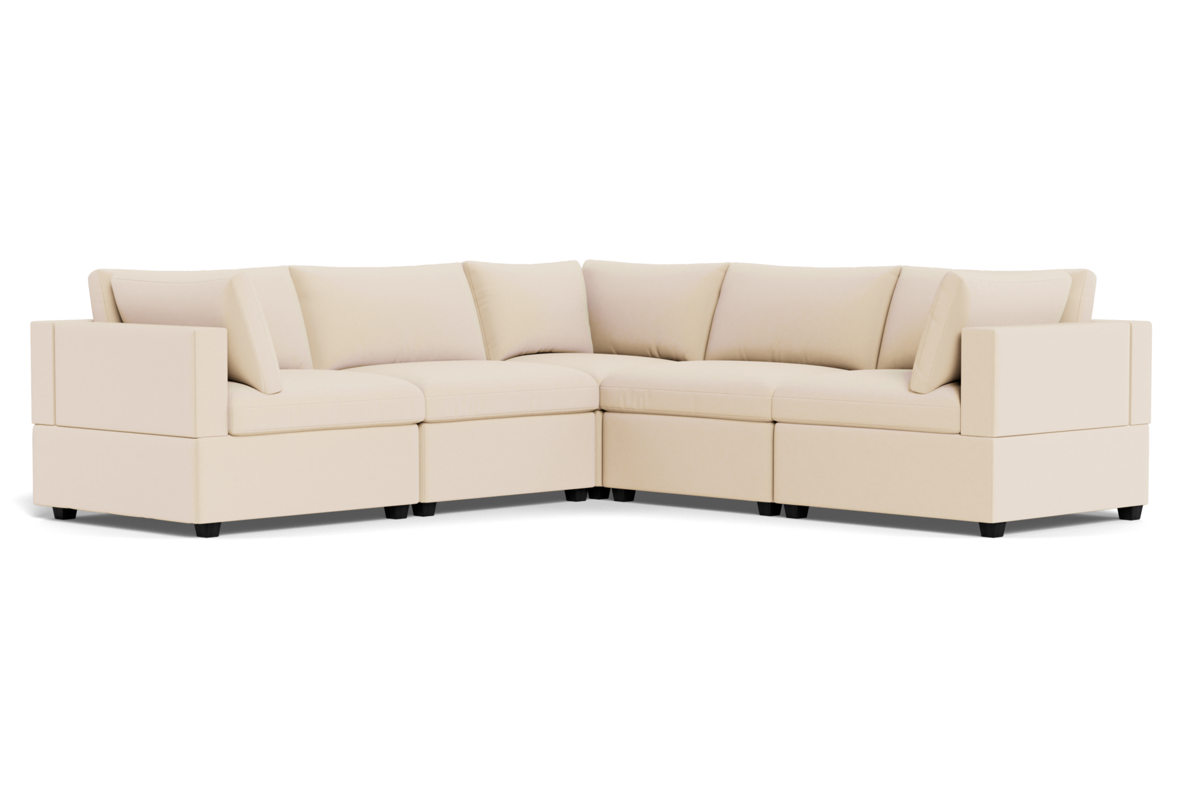 Kova Box Cushion Corner Sectional
