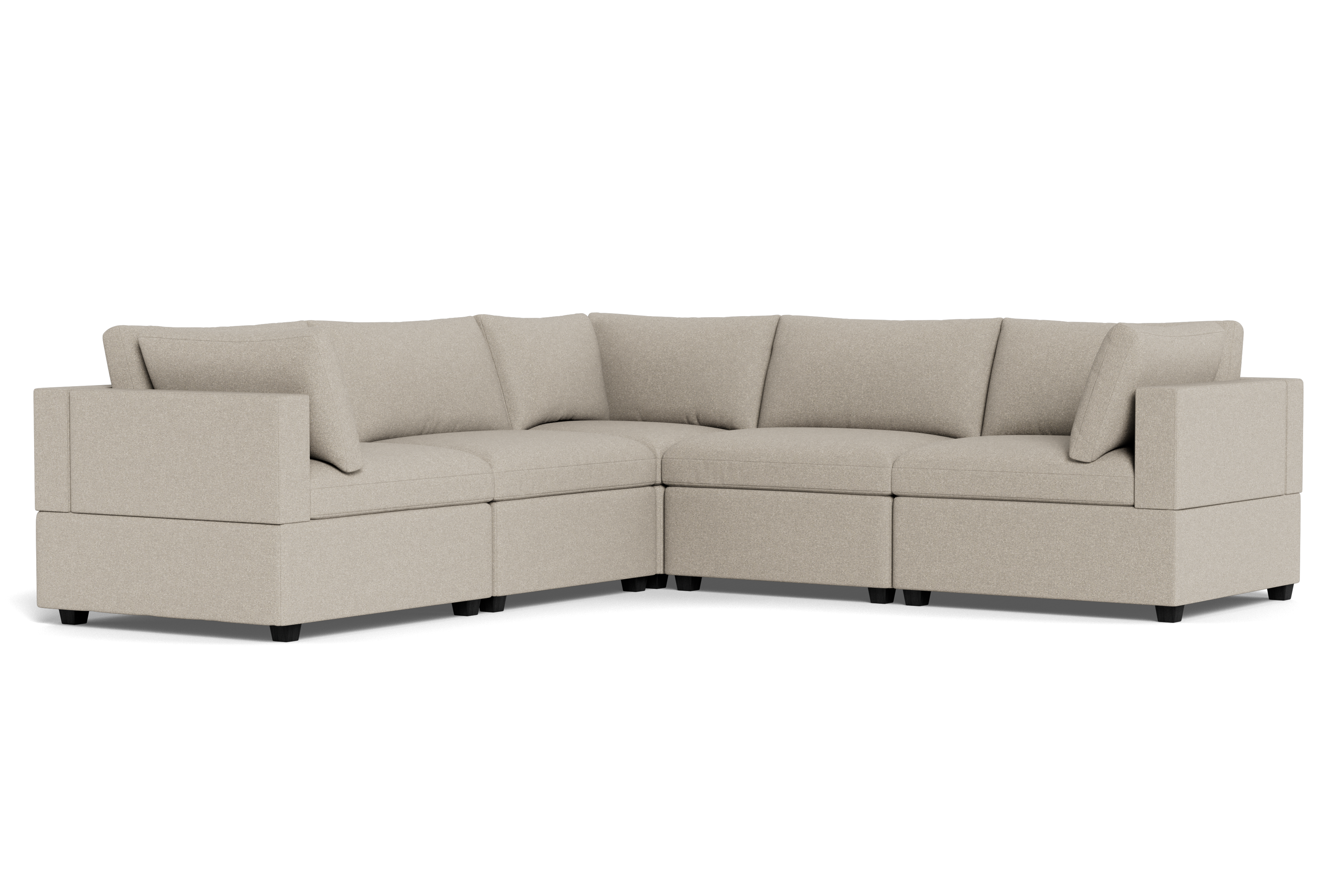 Kova Box Cushion Corner Sectional