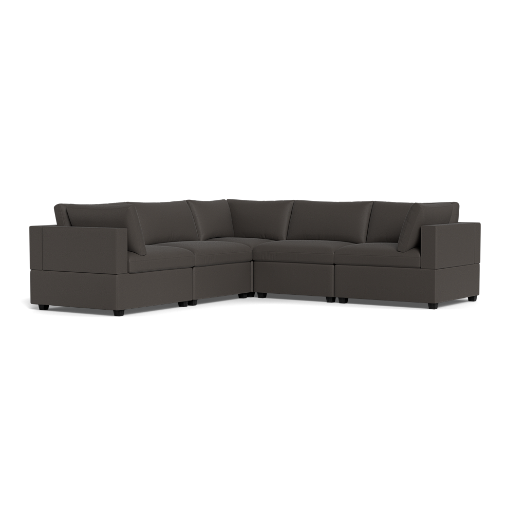 Kova Box Cushion Corner Sectional