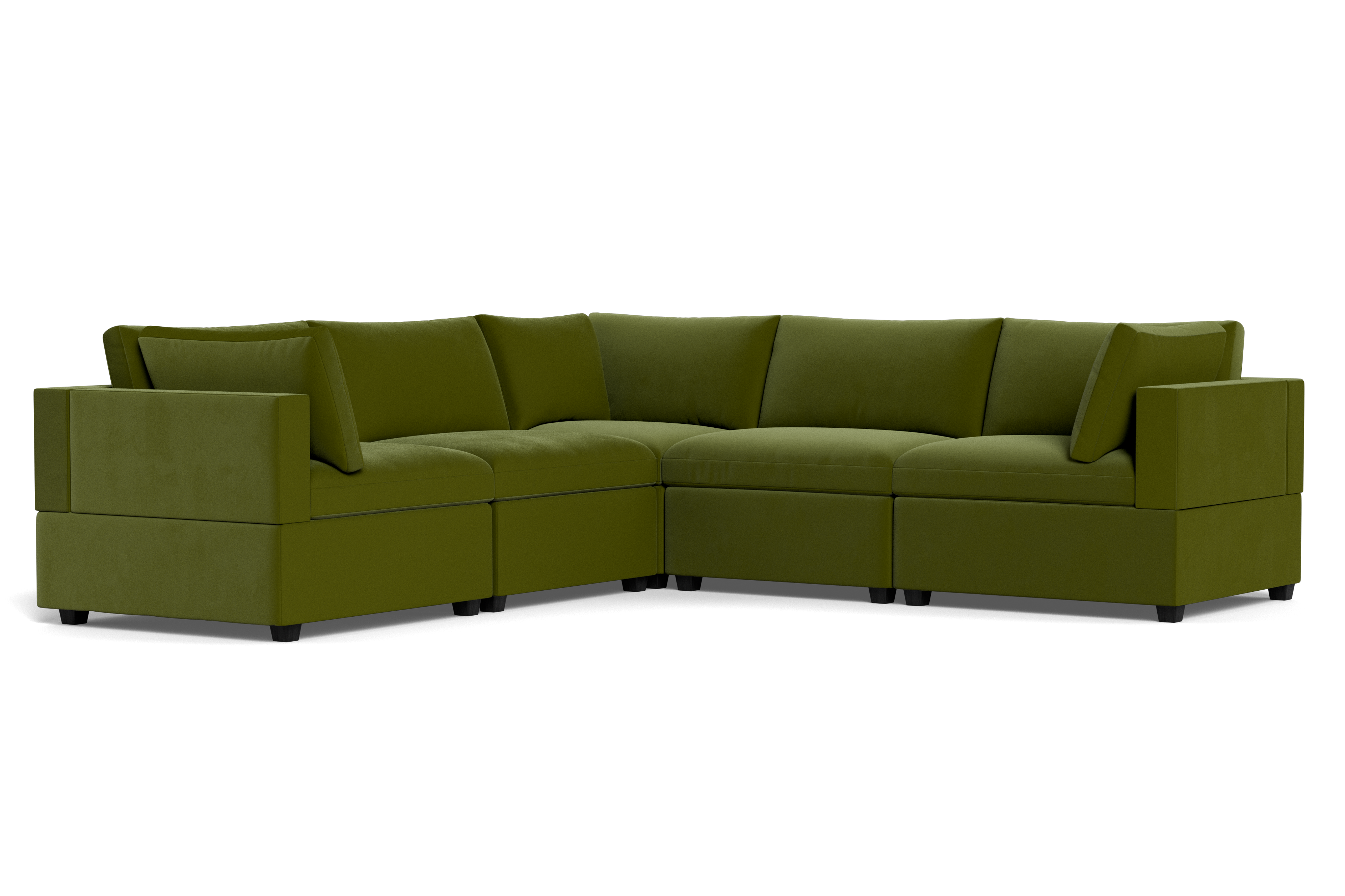 Kova Box Cushion Corner Sectional