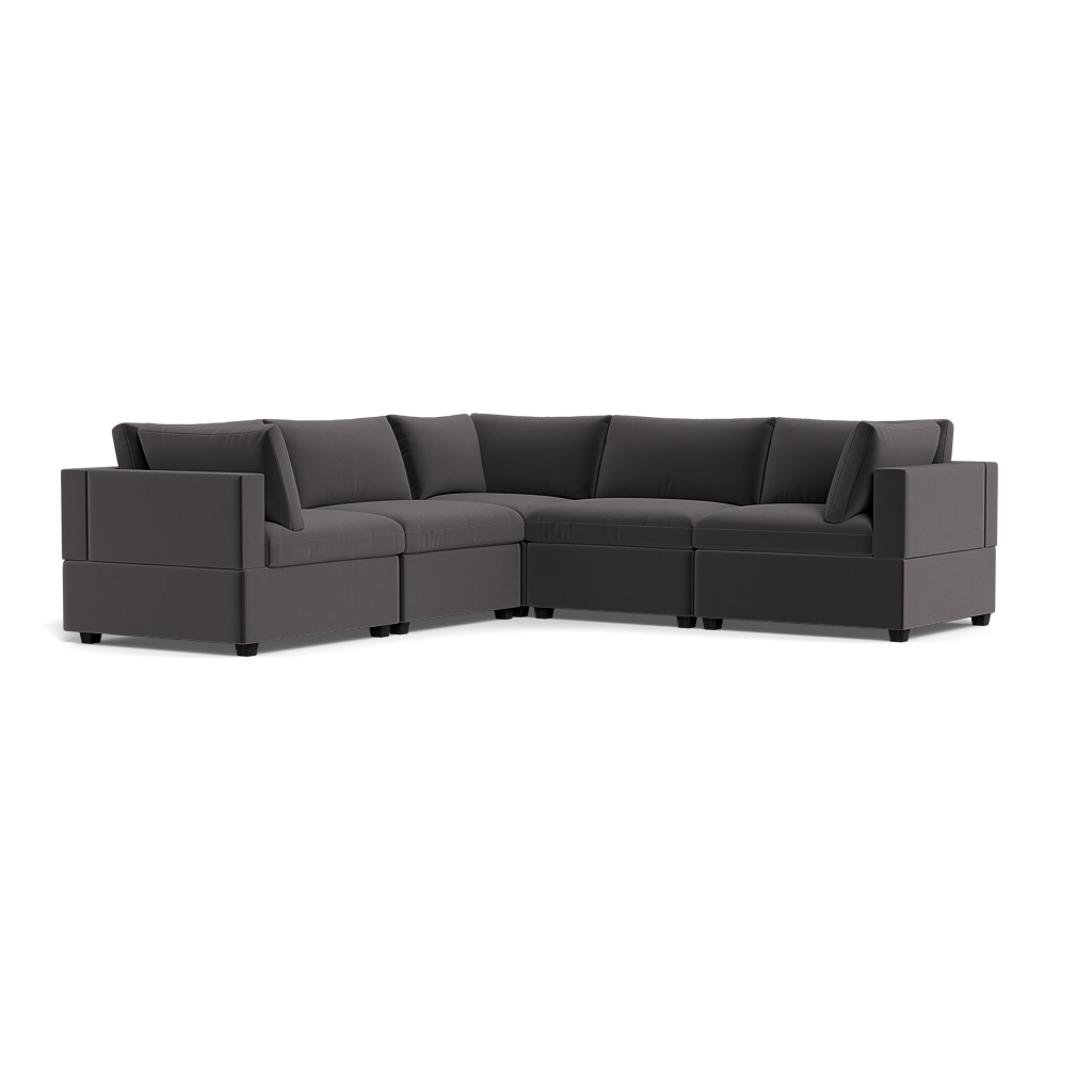 Kova Box Cushion Corner Sectional