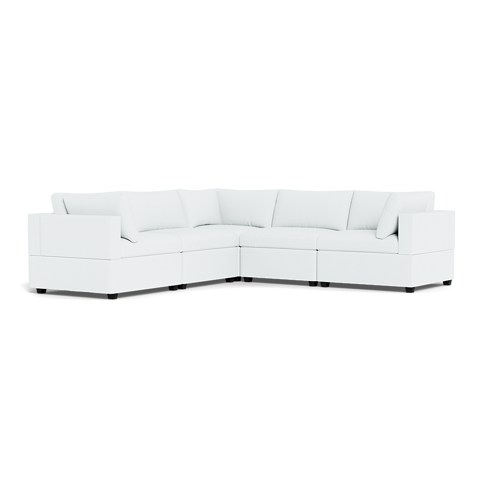 Kova Box Cushion Corner Sectional