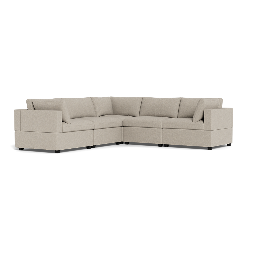 Kova Box Cushion Corner Sectional