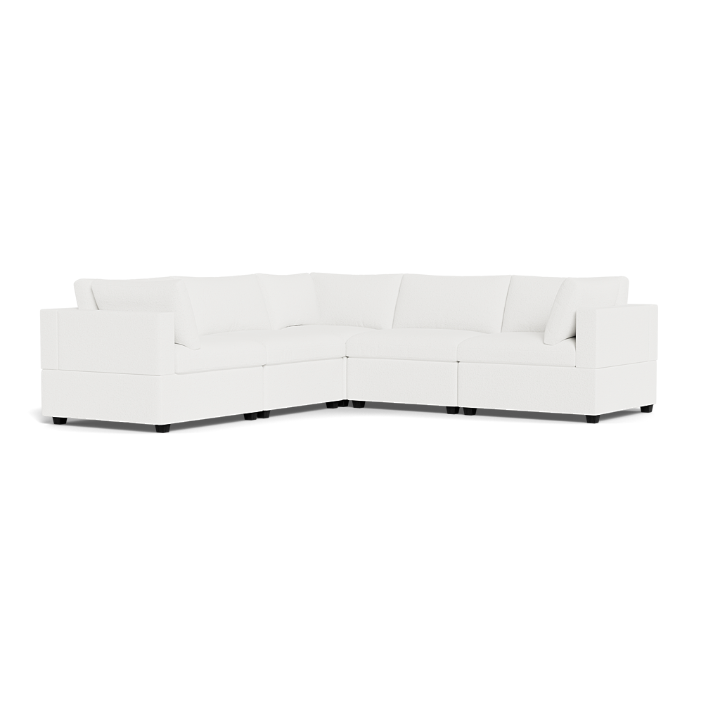Kova Box Cushion Corner Sectional