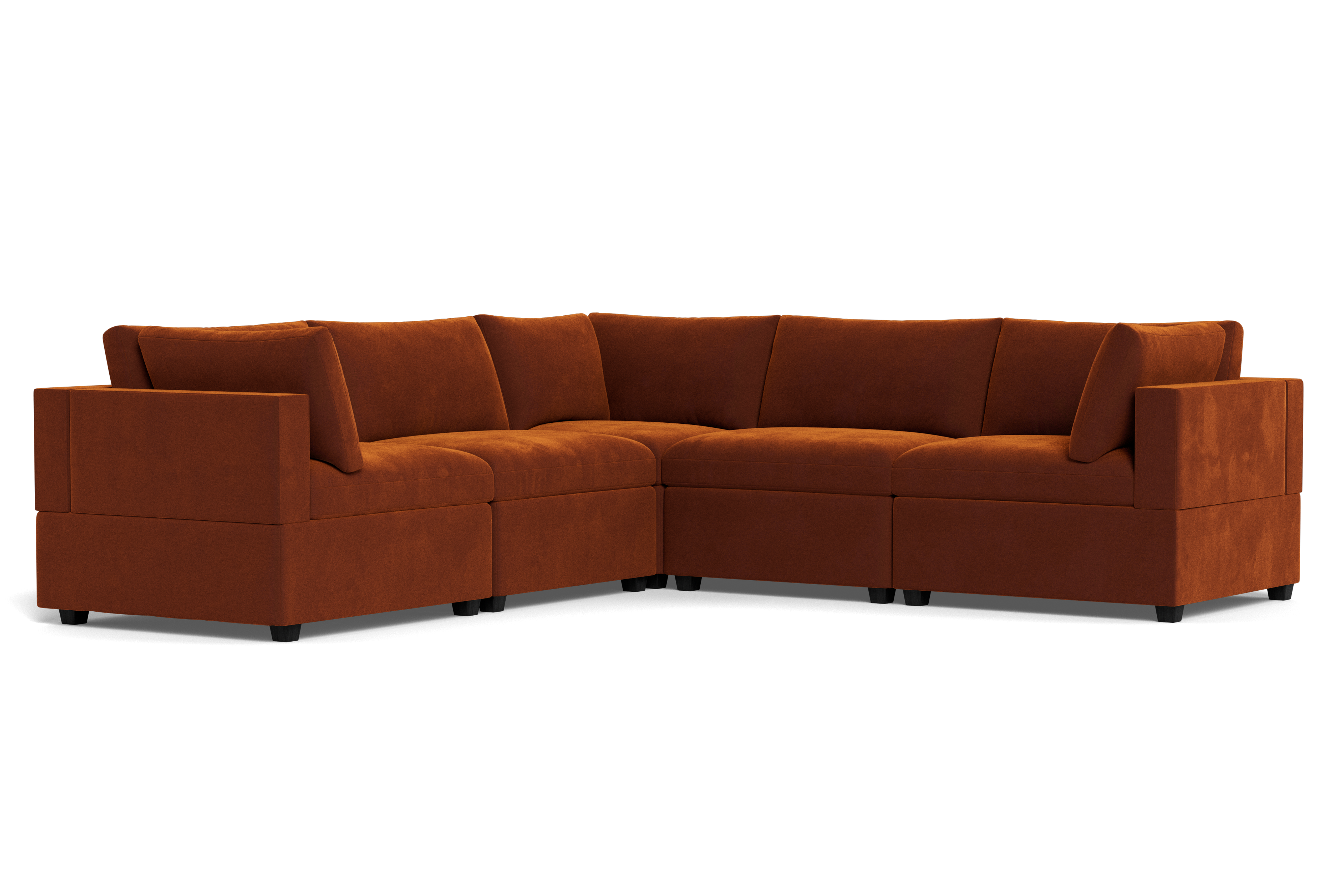 Kova Box Cushion Corner Sectional