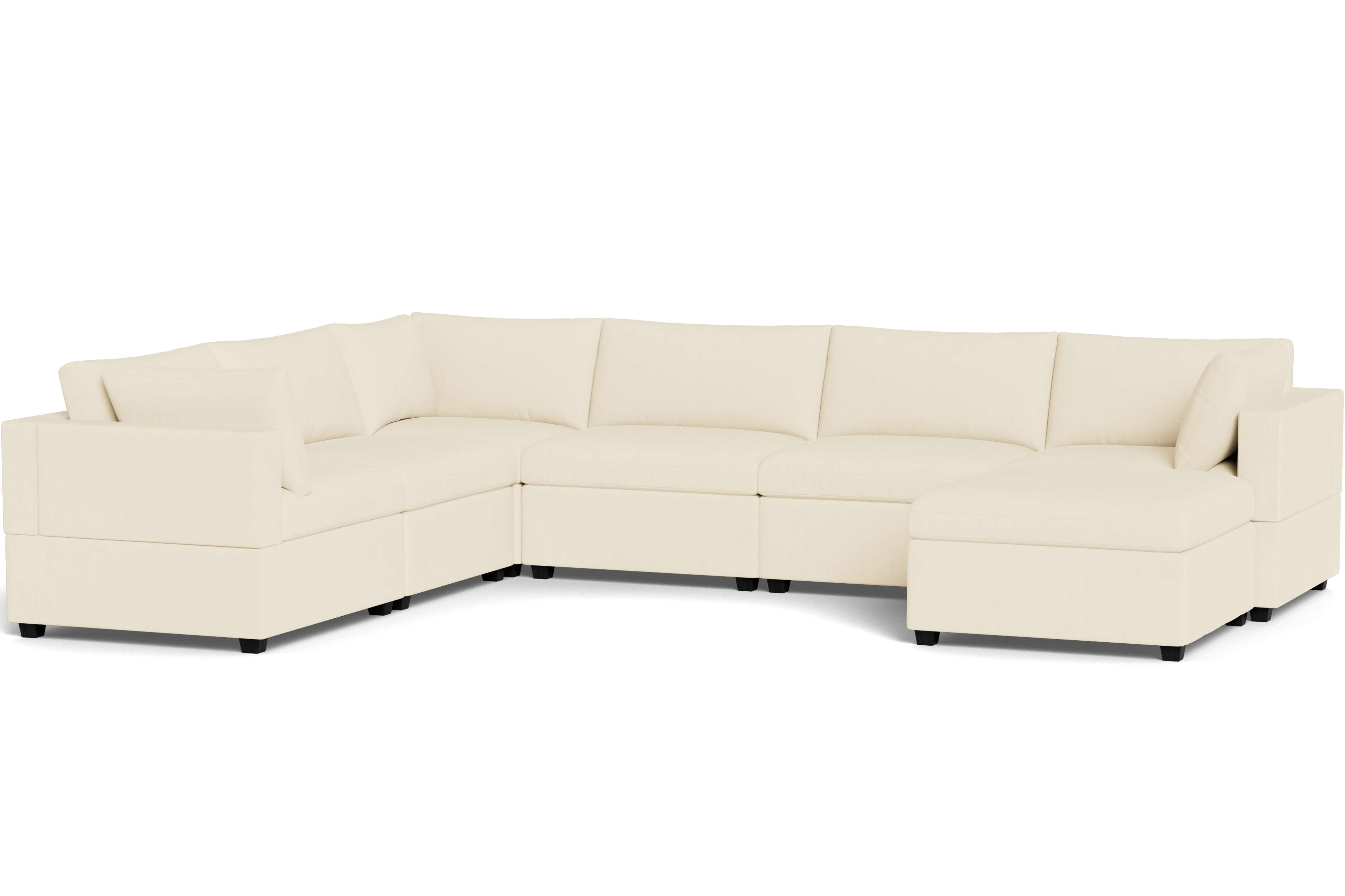 Kova Box Cushion Grand Corner + Ottoman