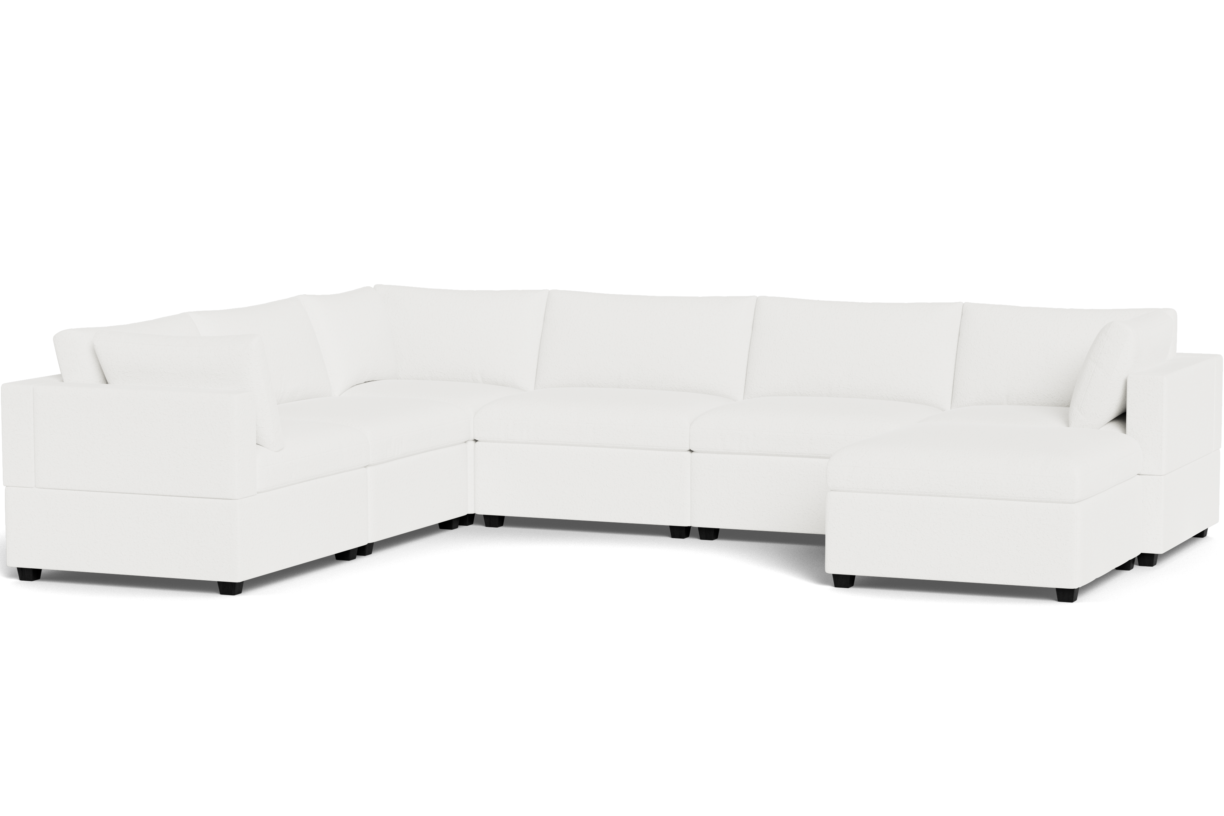 Kova Box Cushion Grand Corner + Ottoman