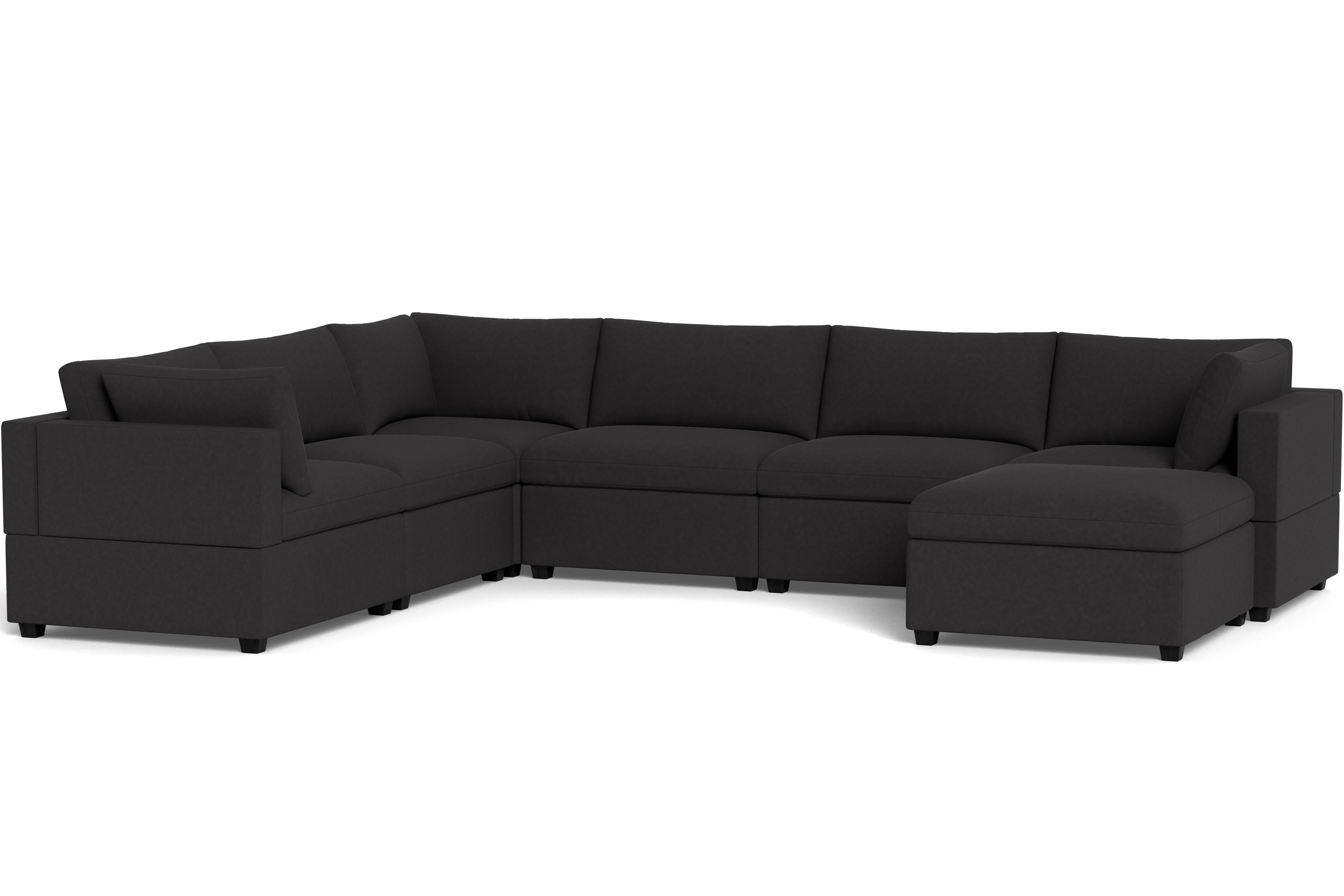 Kova Box Cushion Grand Corner + Ottoman