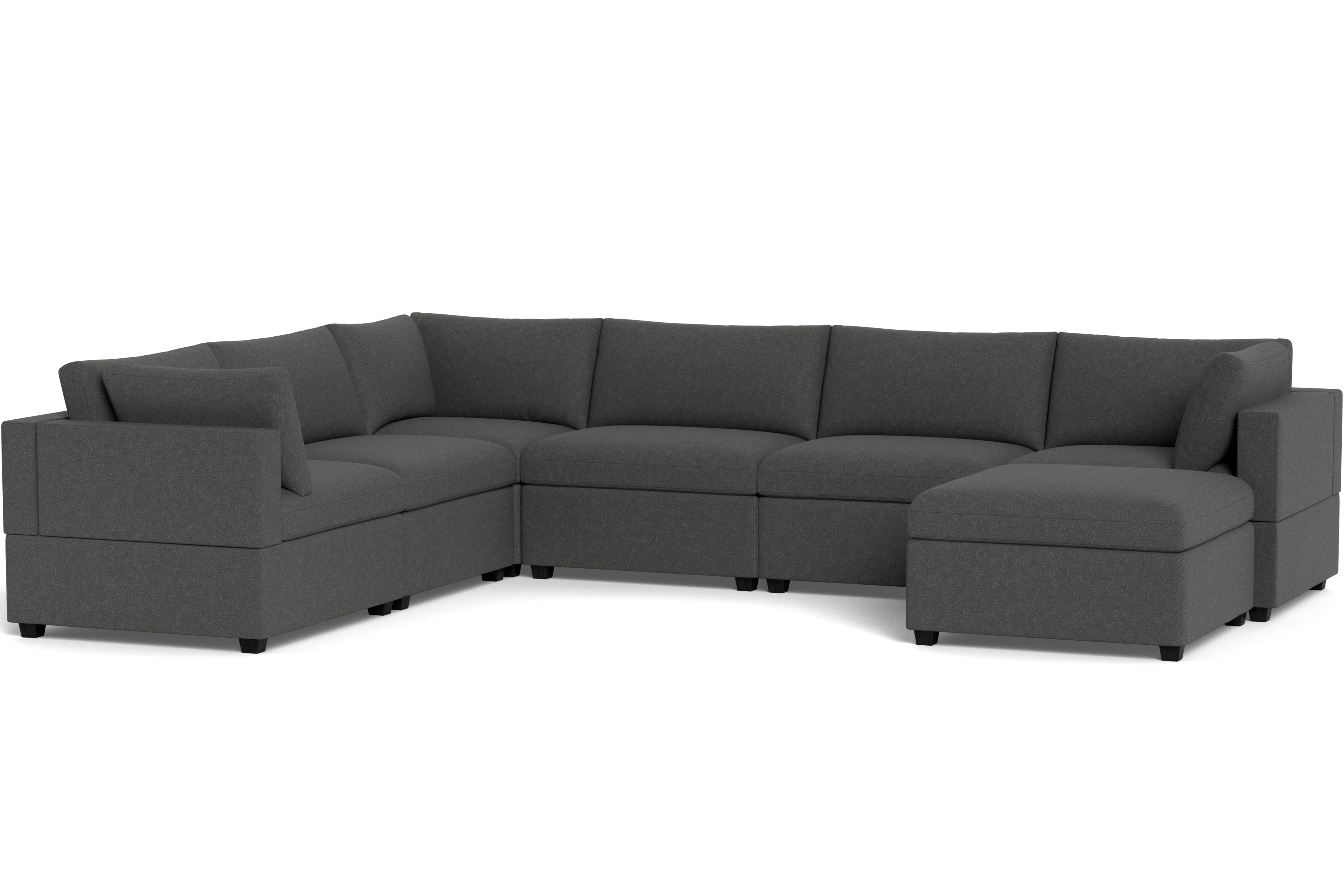 Kova Box Cushion Grand Corner + Ottoman