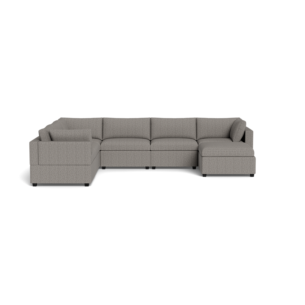 Kova Box Cushion Grand Corner + Ottoman