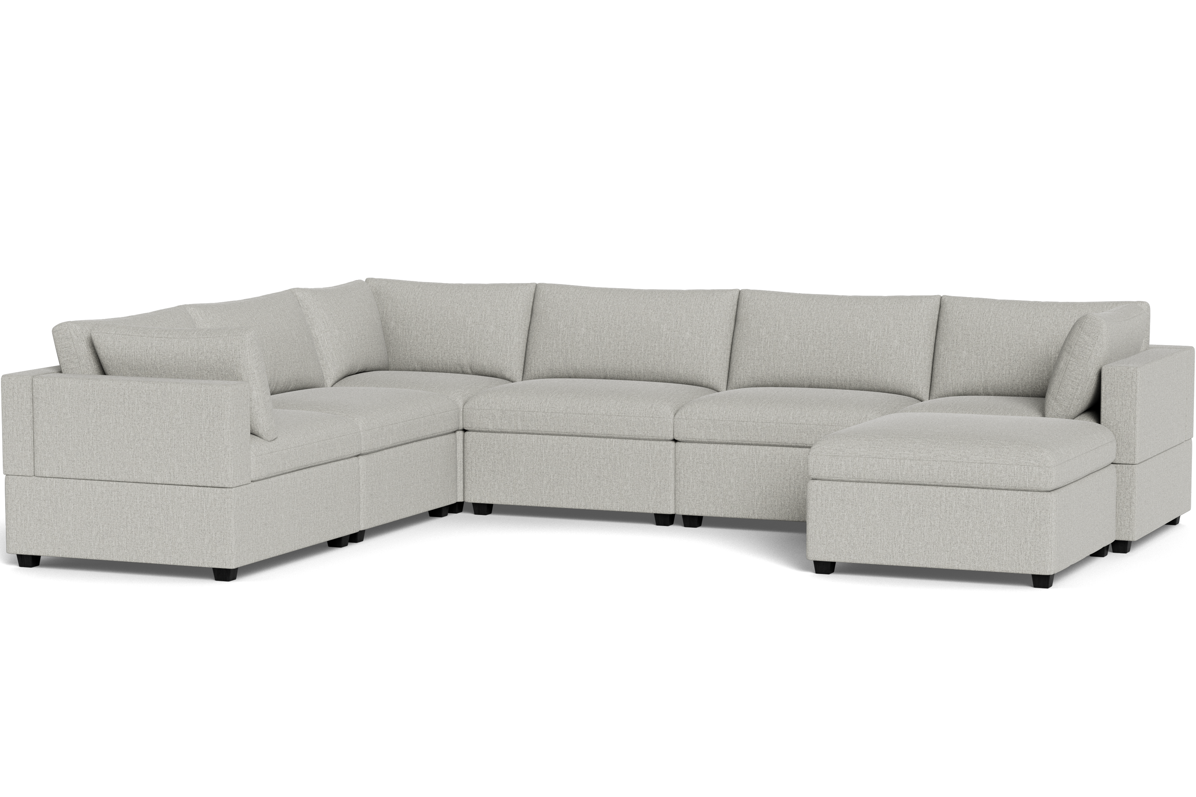 Kova Box Cushion Grand Corner + Ottoman