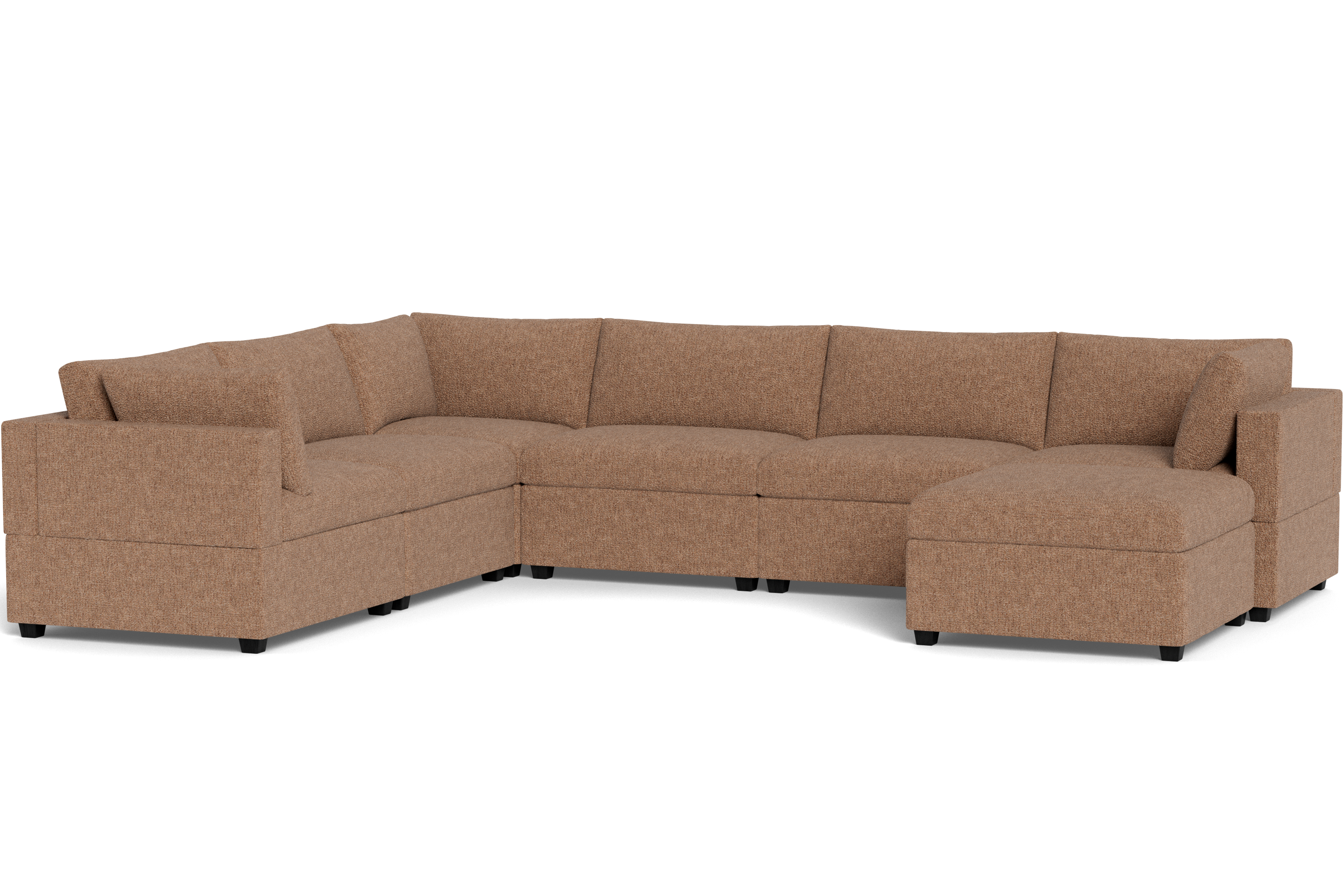 Kova Box Cushion Grand Corner + Ottoman