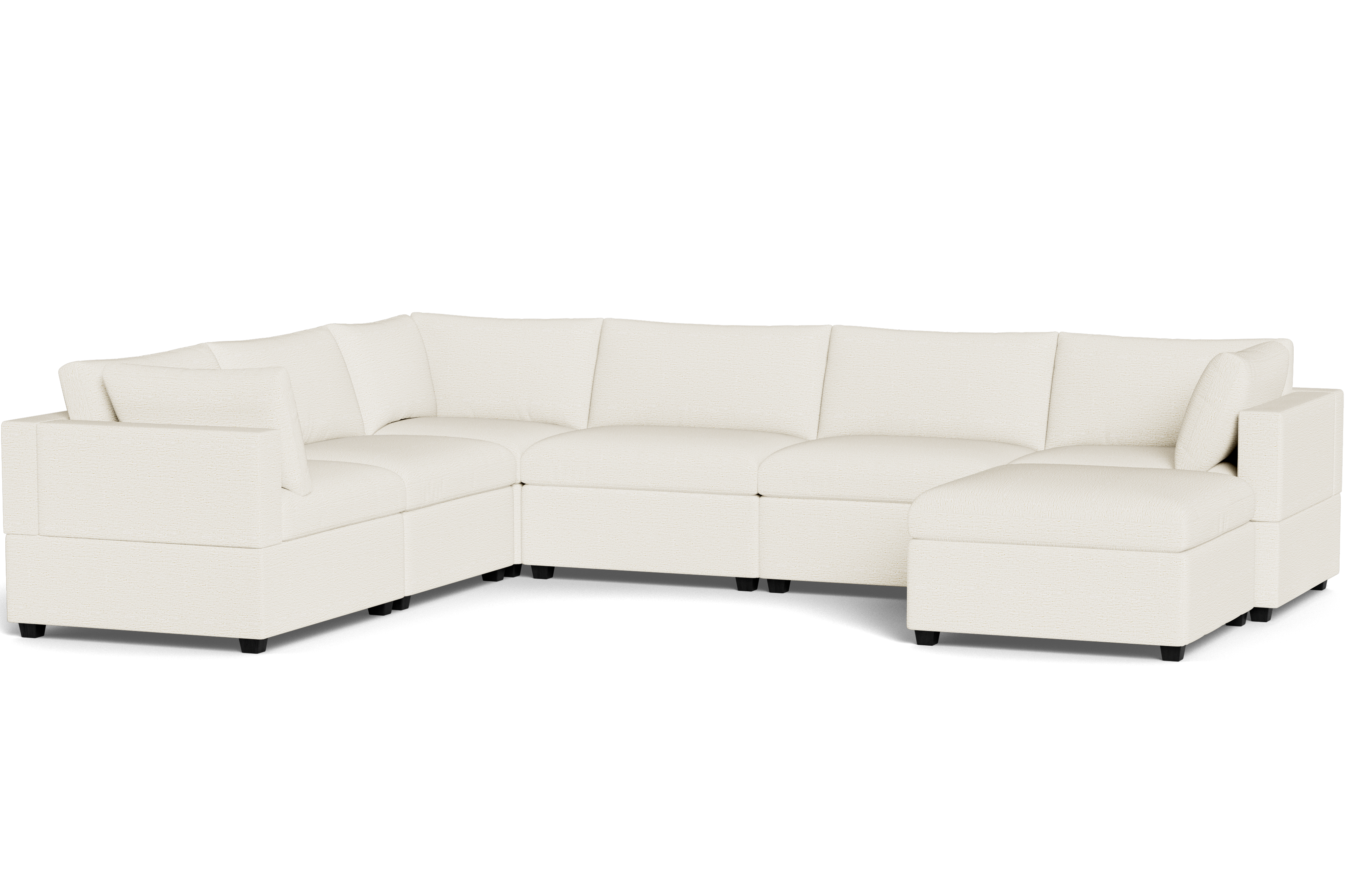 Kova Box Cushion Grand Corner + Ottoman