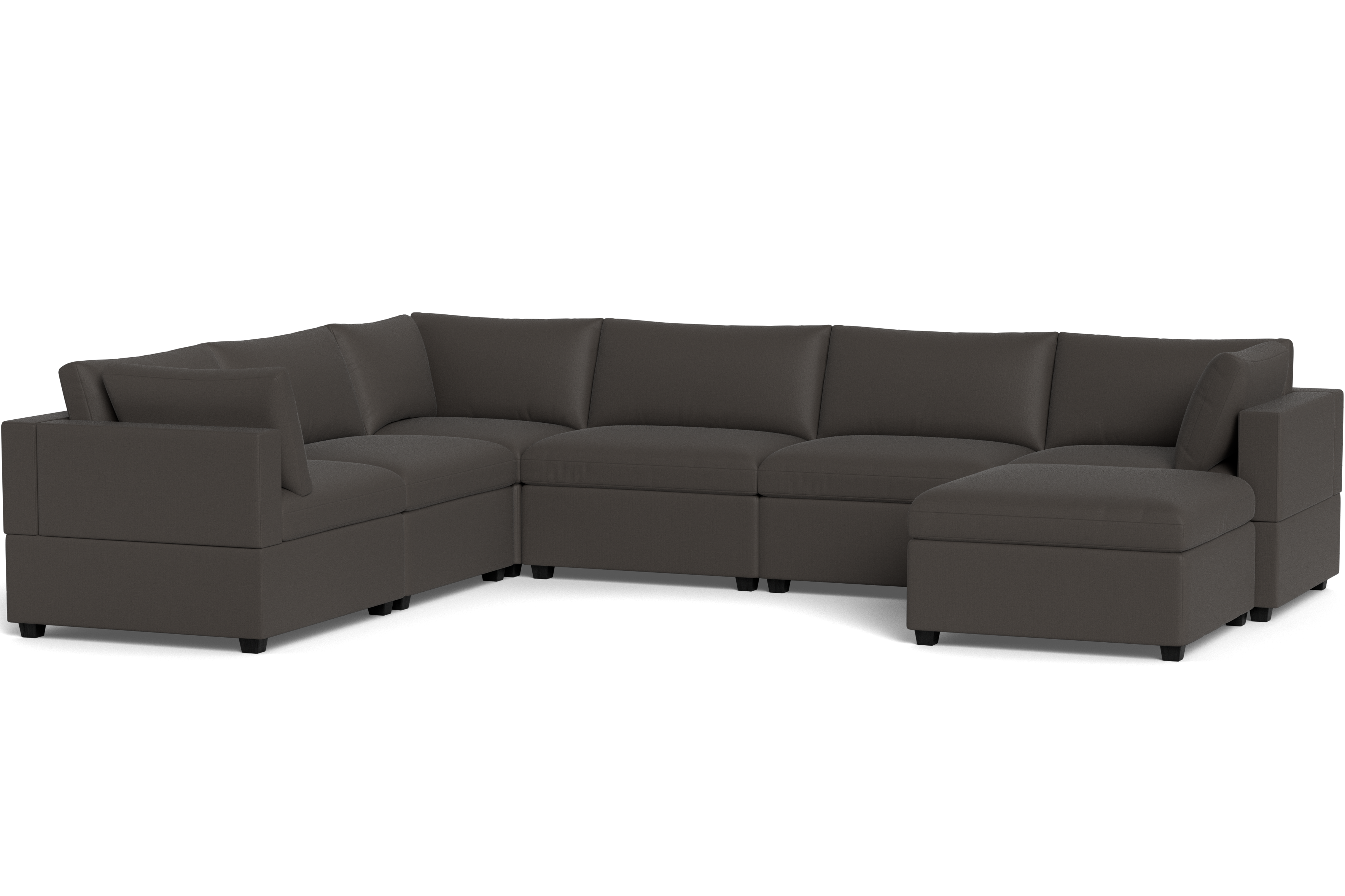 Kova Box Cushion Grand Corner + Ottoman