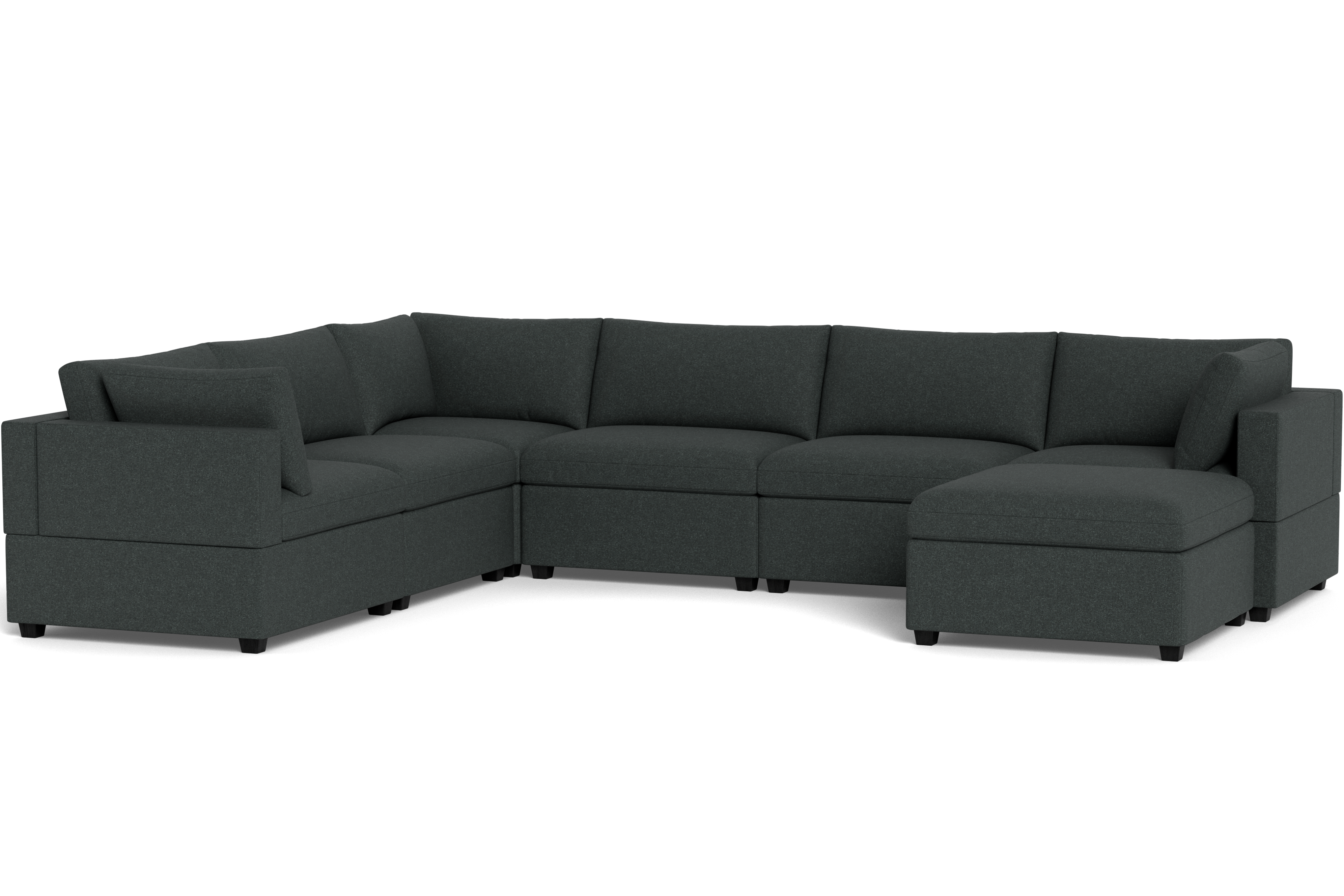 Kova Box Cushion Grand Corner + Ottoman