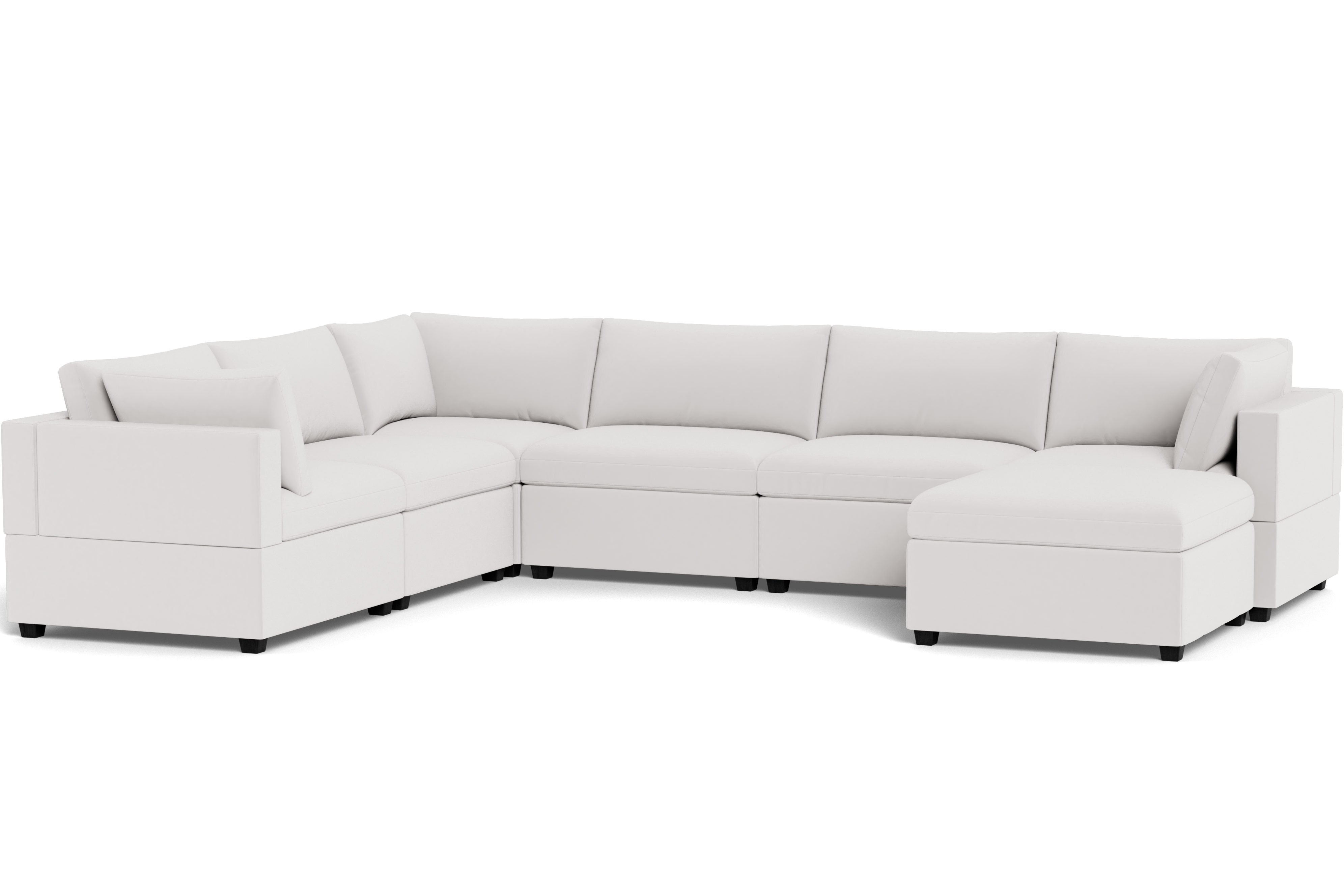 Kova Box Cushion Grand Corner + Ottoman