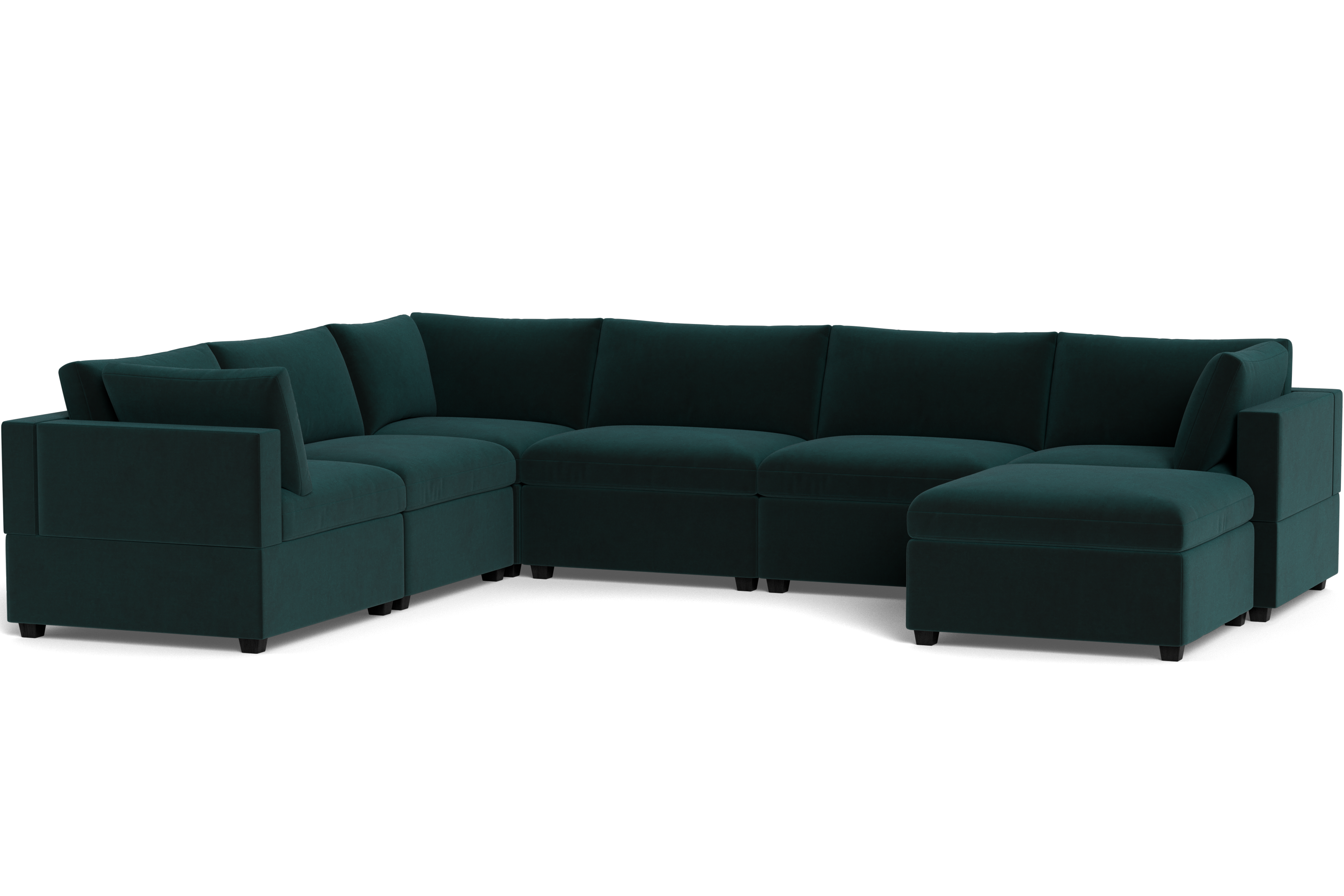 Kova Box Cushion Grand Corner + Ottoman