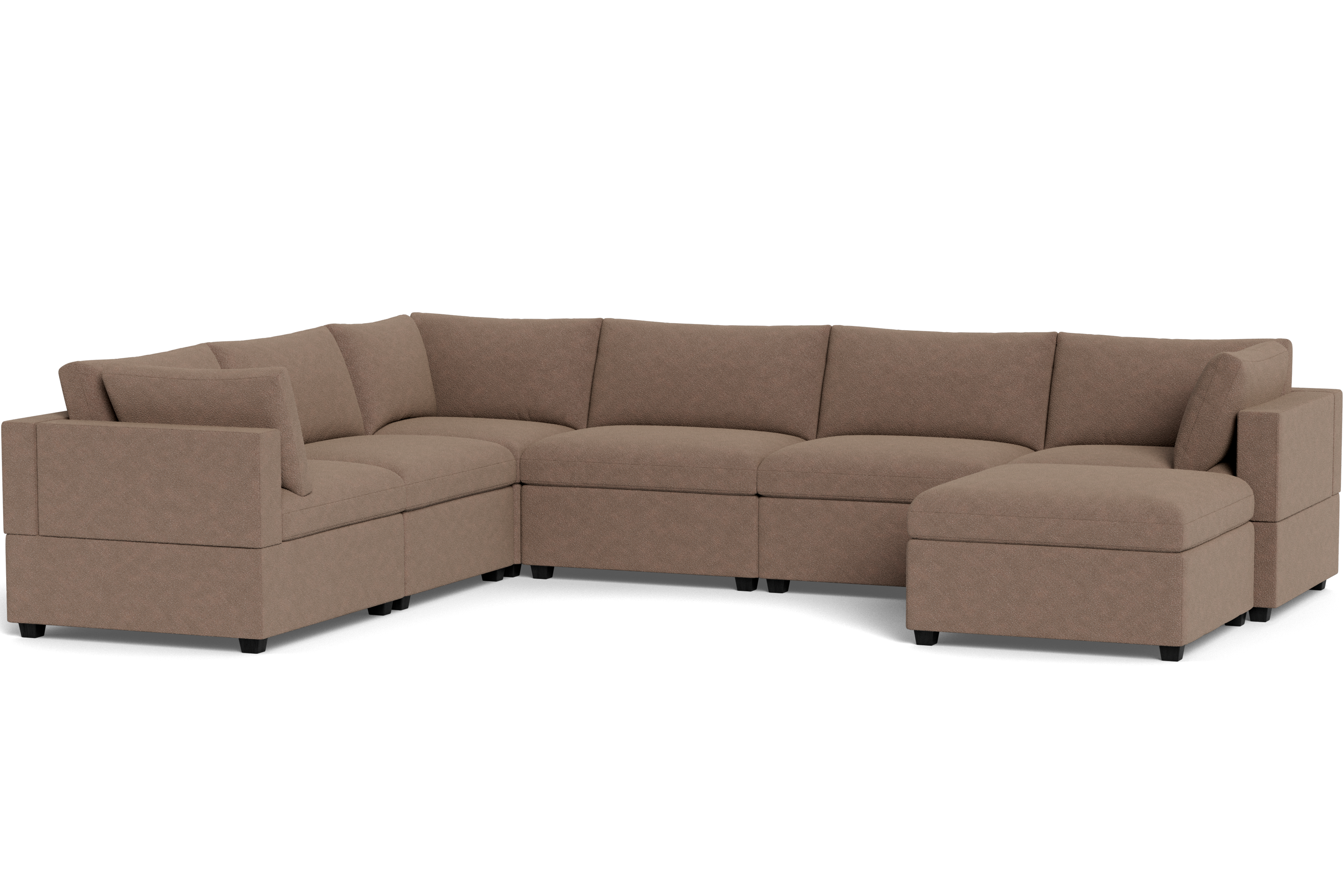 Kova Box Cushion Grand Corner + Ottoman