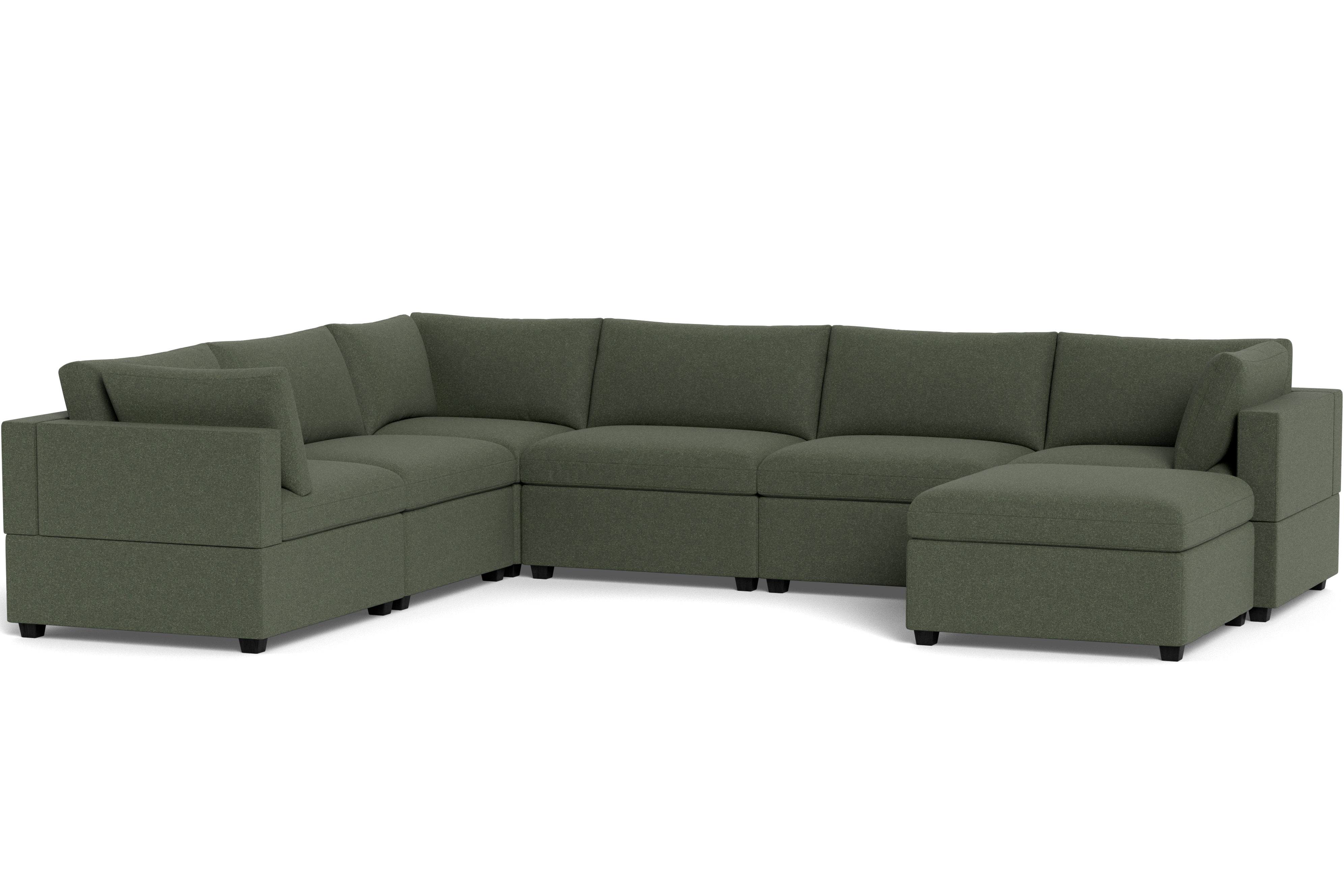 Kova Box Cushion Grand Corner + Ottoman