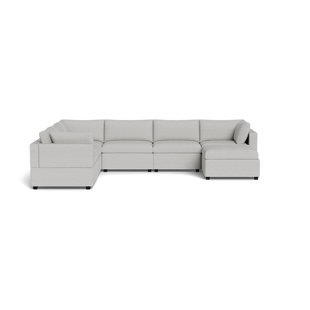 Kova Box Cushion Grand Corner + Ottoman