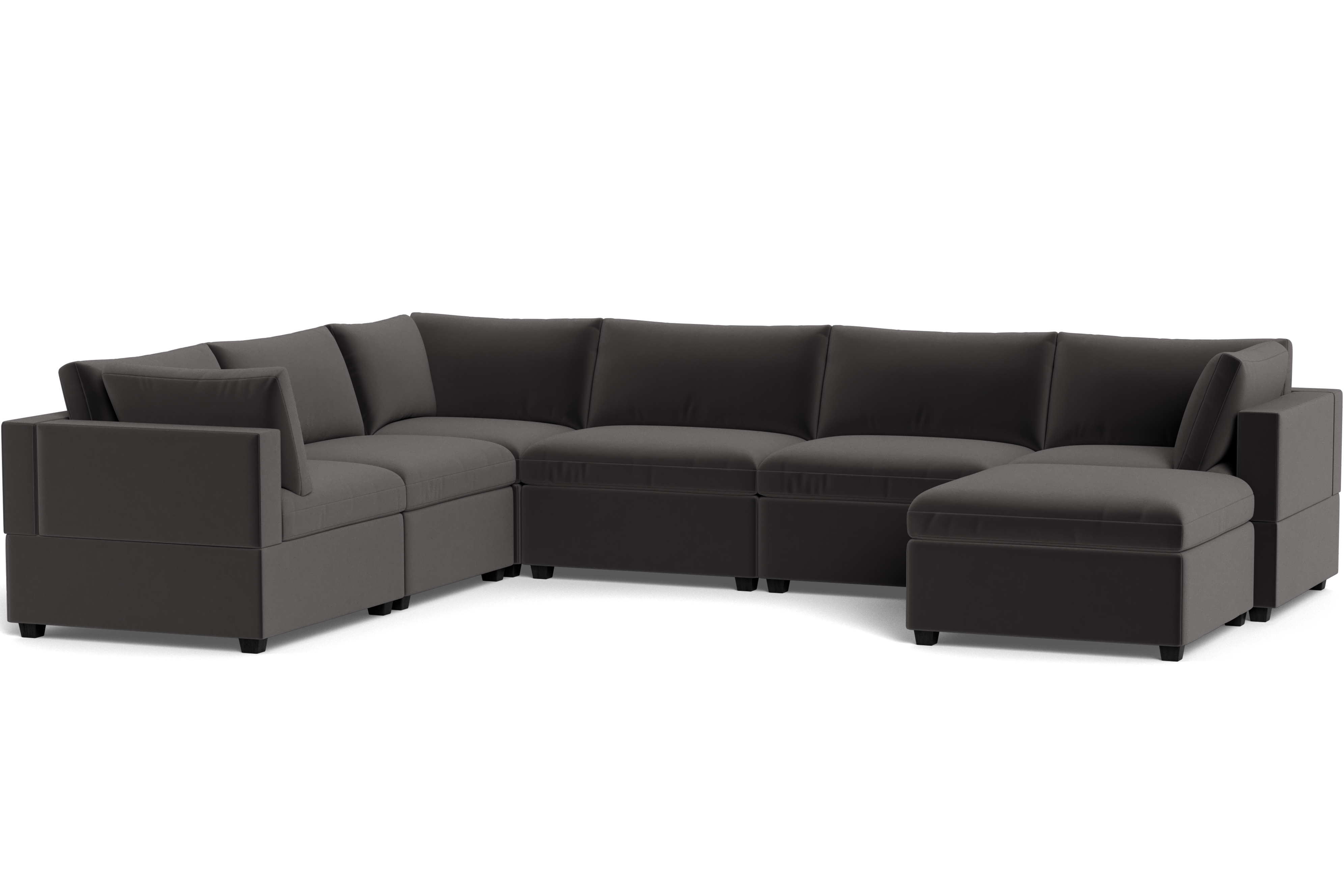 Kova Box Cushion Grand Corner + Ottoman