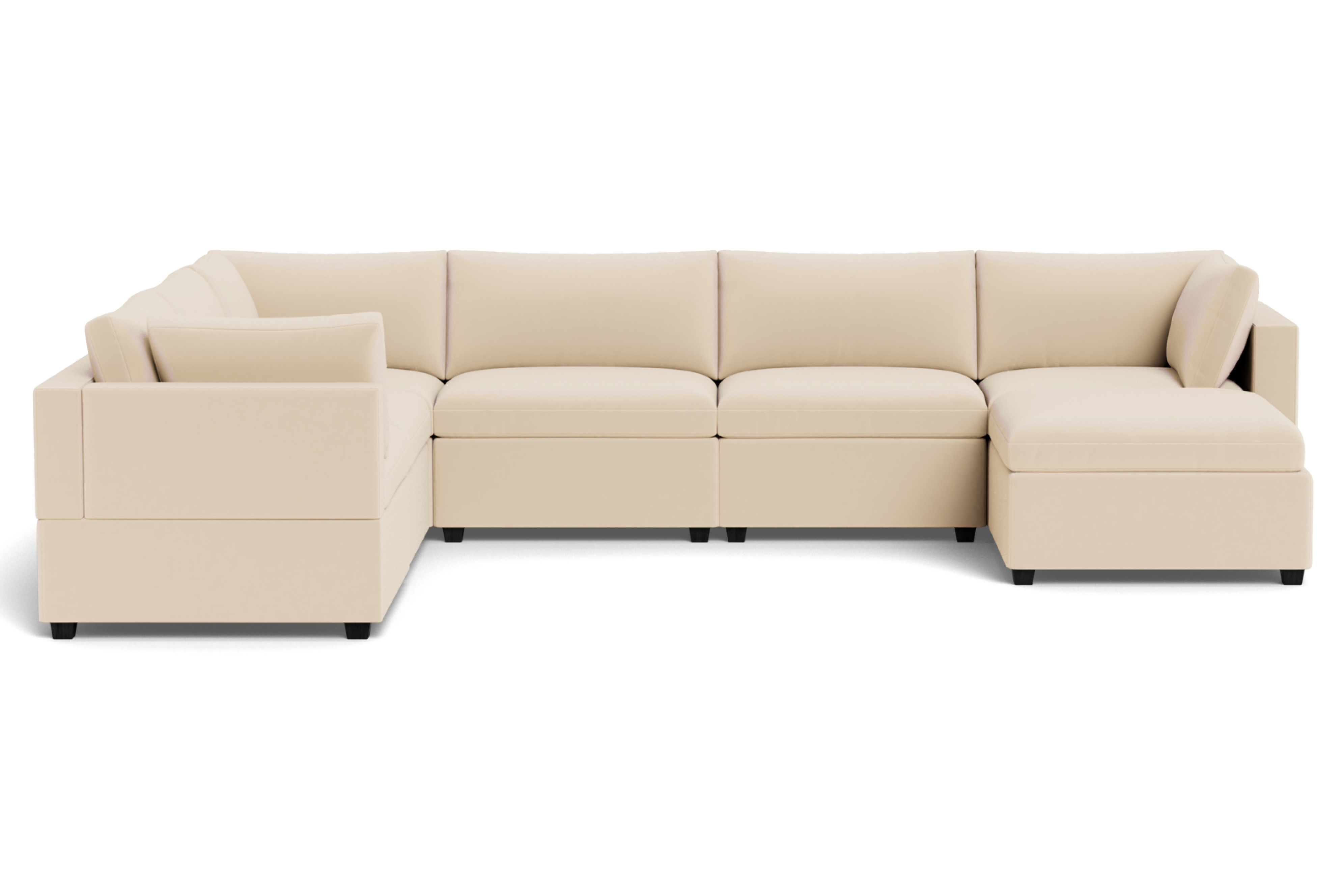 Kova Box Cushion Grand Corner + Ottoman