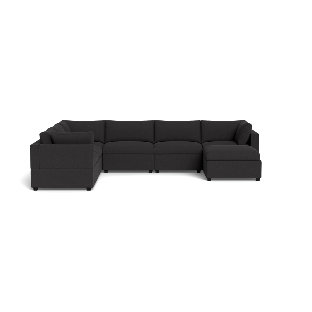 Kova Box Cushion Grand Corner + Ottoman