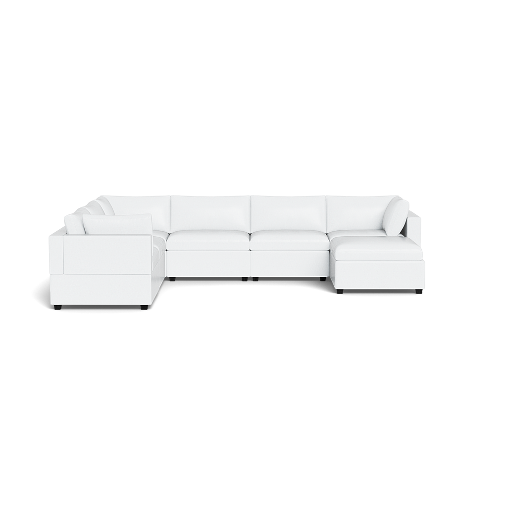 Kova Box Cushion Grand Corner + Ottoman